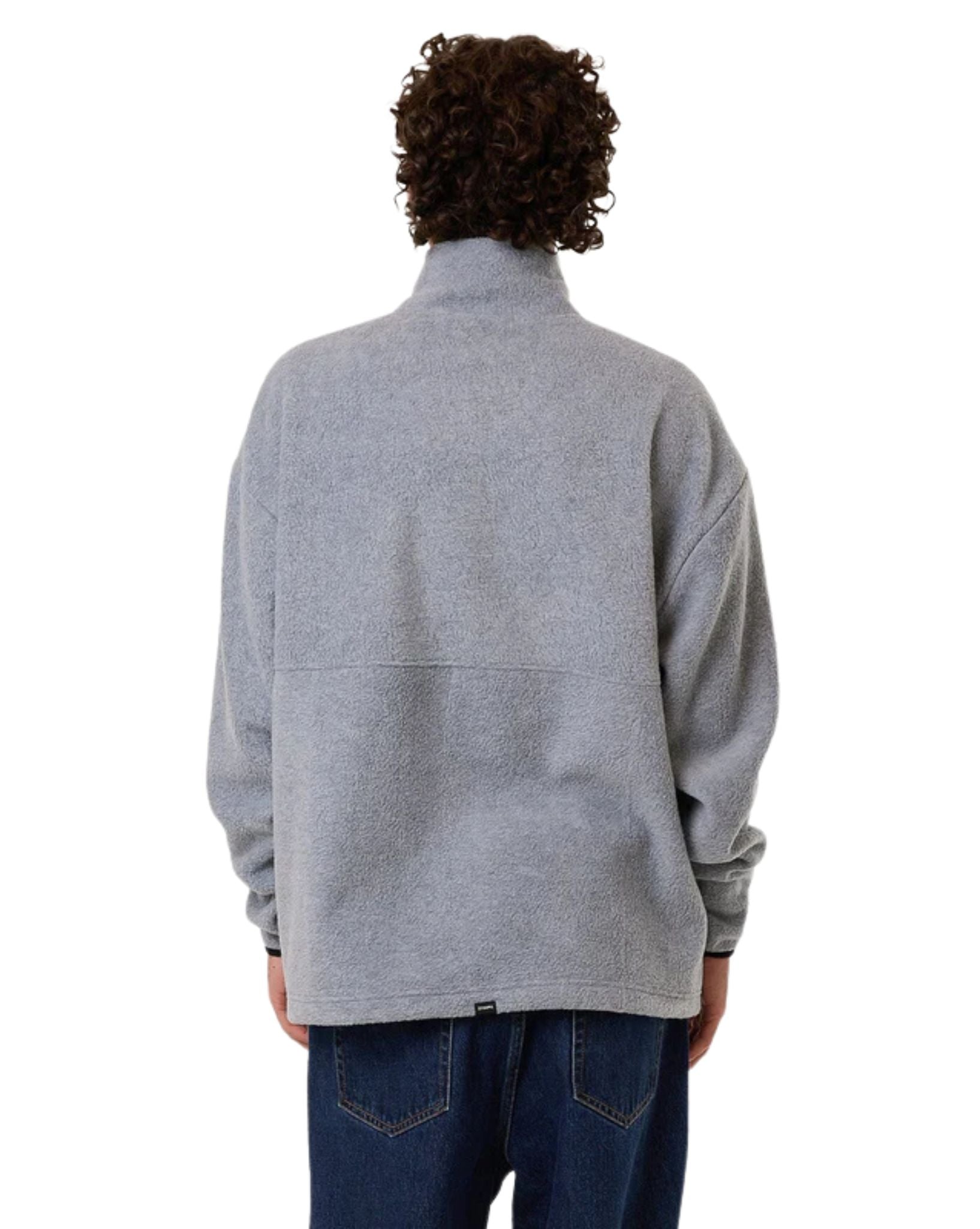 Thrills Mens On The Range Quarter Zip Polar Fleece