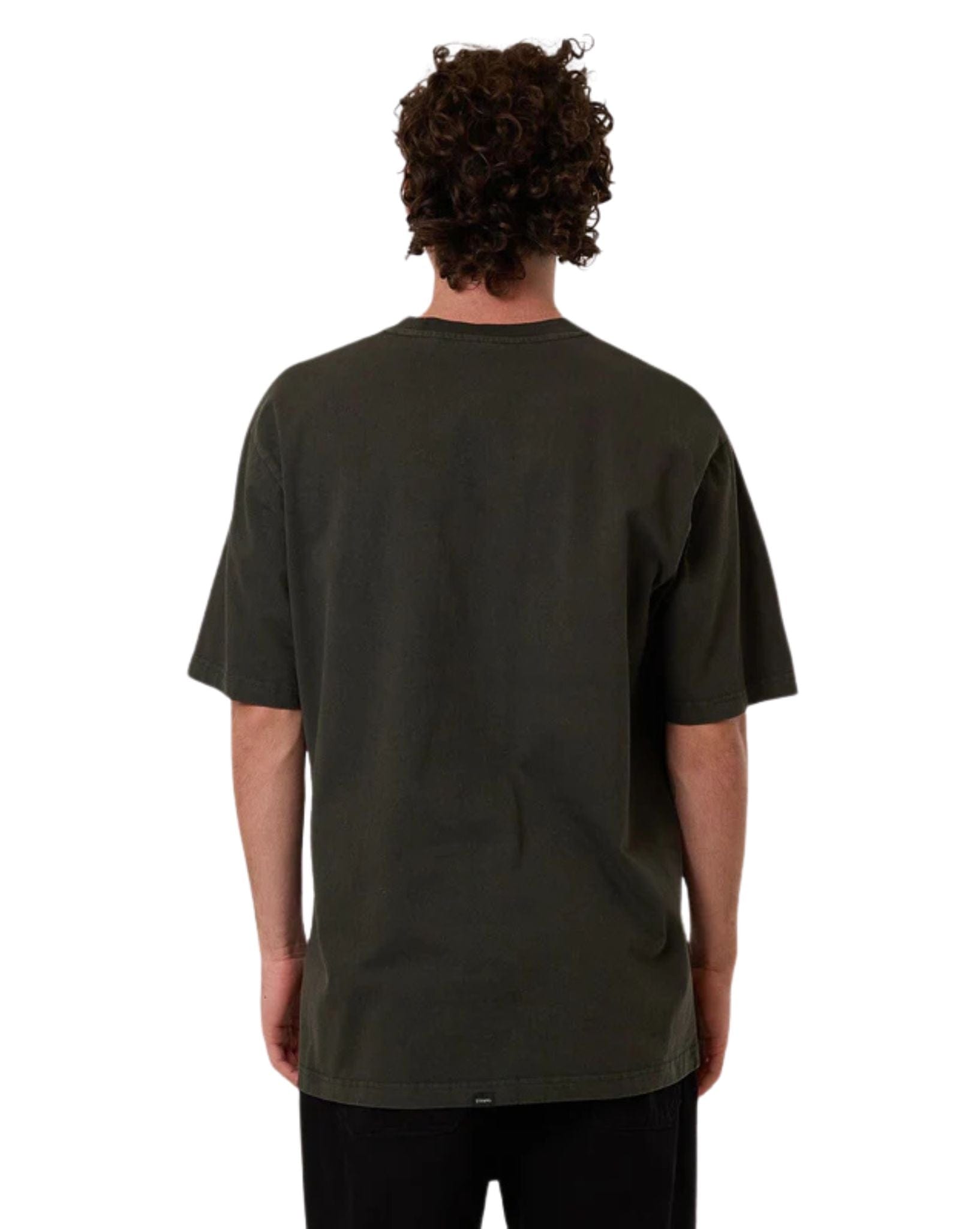 Thrills Mens Solace Of Nature Oversize Polar Fleece Crew