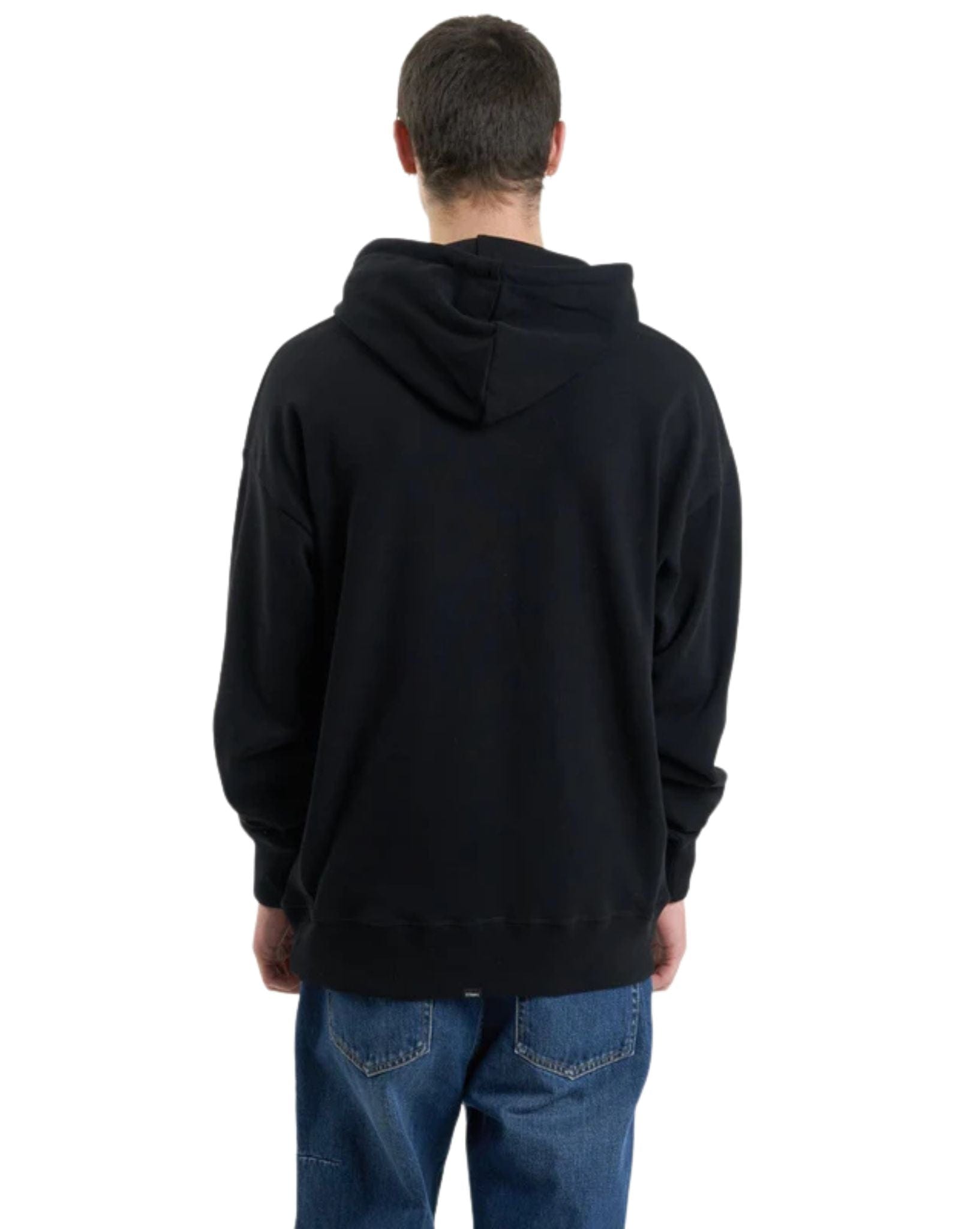 Thrills Mens Sub Rosa Slouch Pull On Hood - Black
