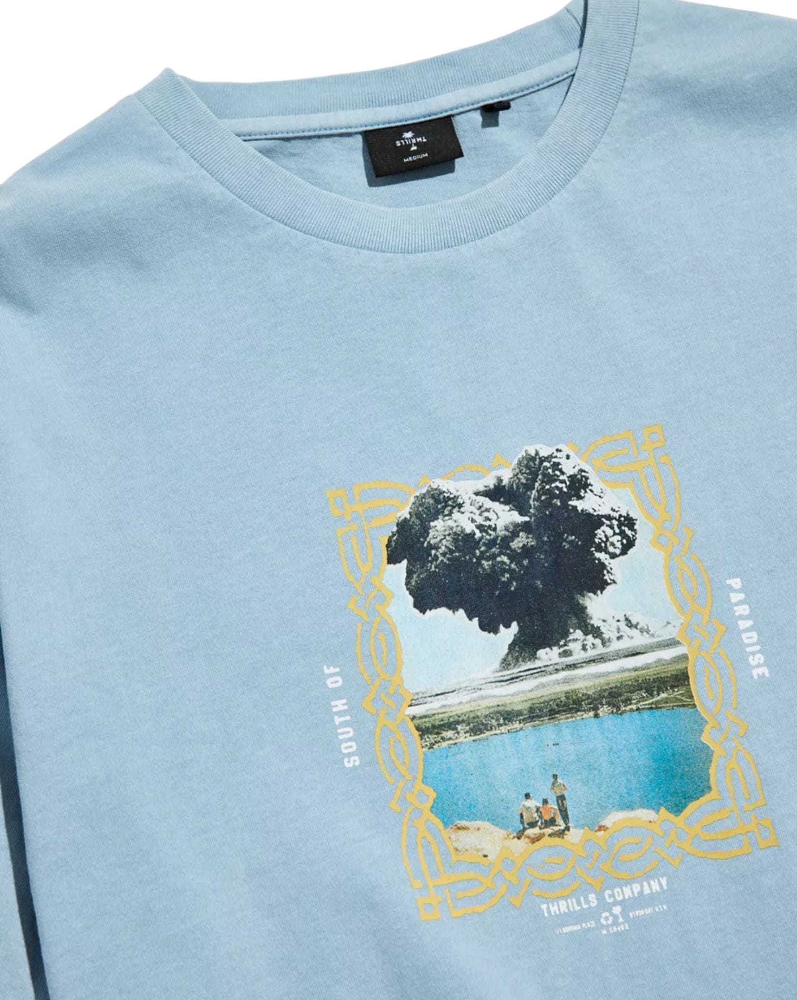 Thrills Mens Vacation Dreams Merch Fit Tee