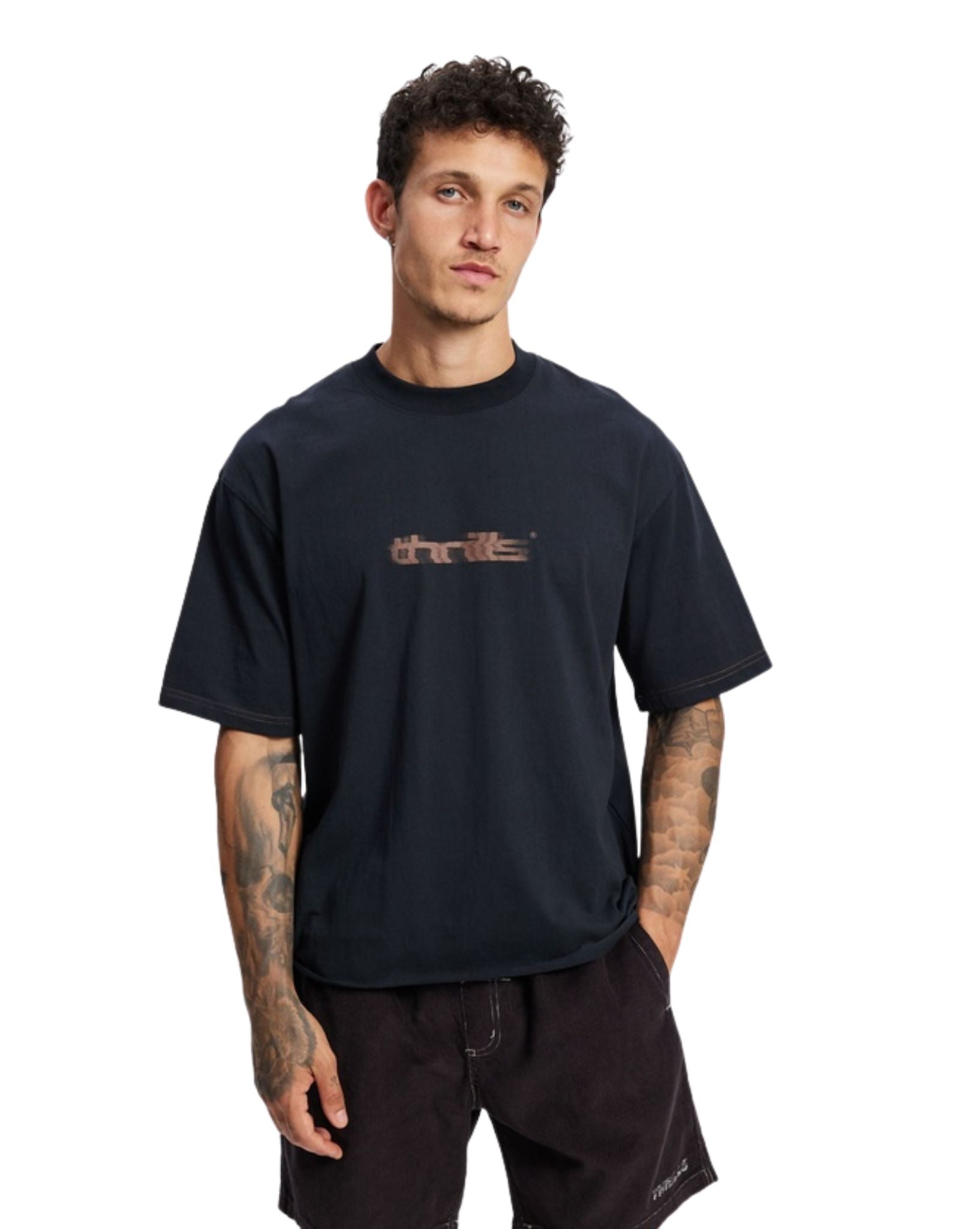 Thrills Metamorphic Daze Box Fit Oversize Short Tee