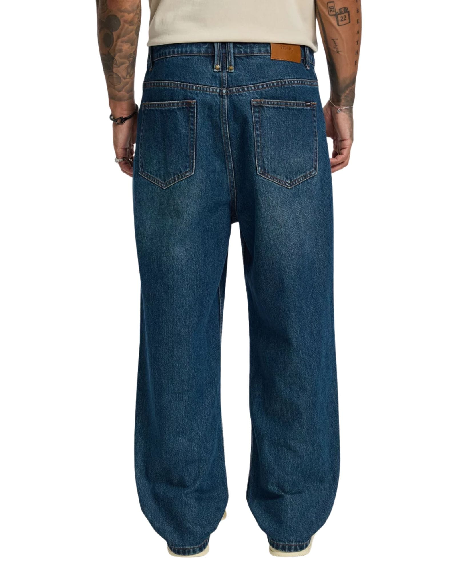 Thrills Mid Slacker Relaxed Long Denim Jean
