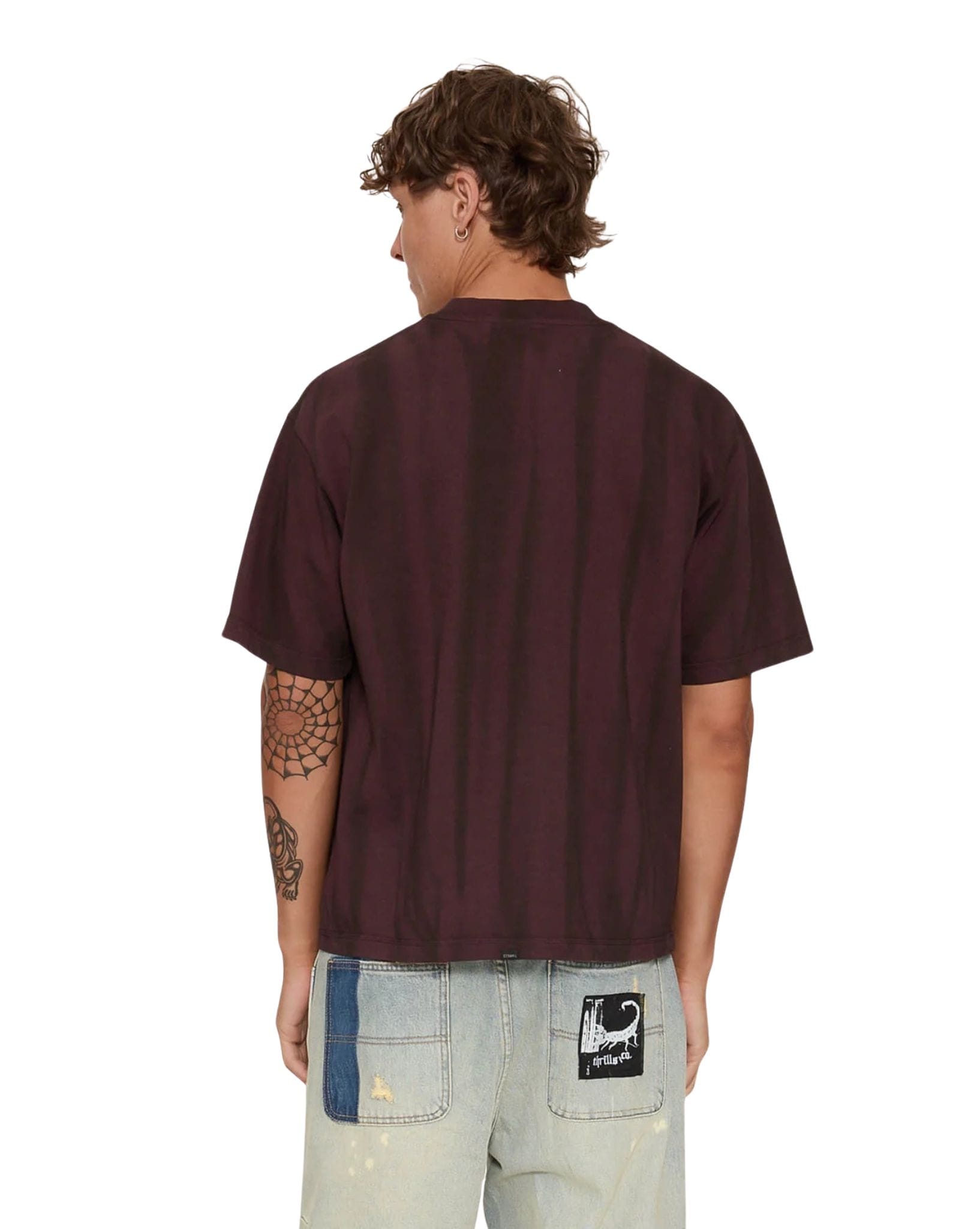 Thrills New Delusions Box Crop Oversize Tee