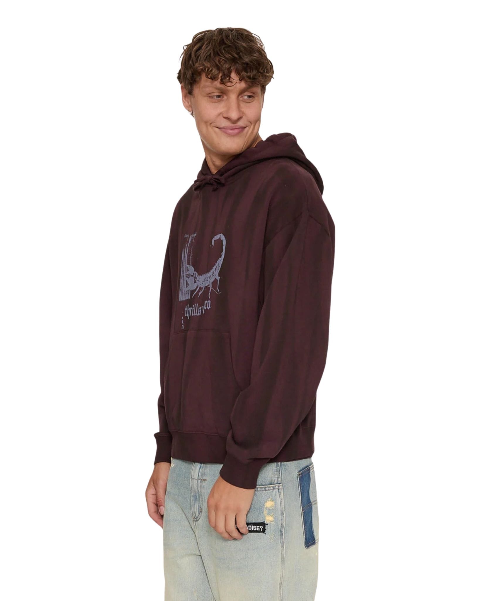 Thrills New Delusions Slouch Pull On Cropped Hood