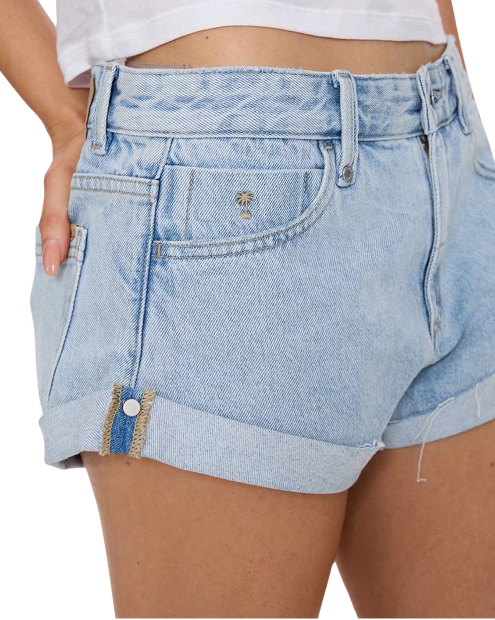 Thrills Remi Rolled Low Rise Baggy Short