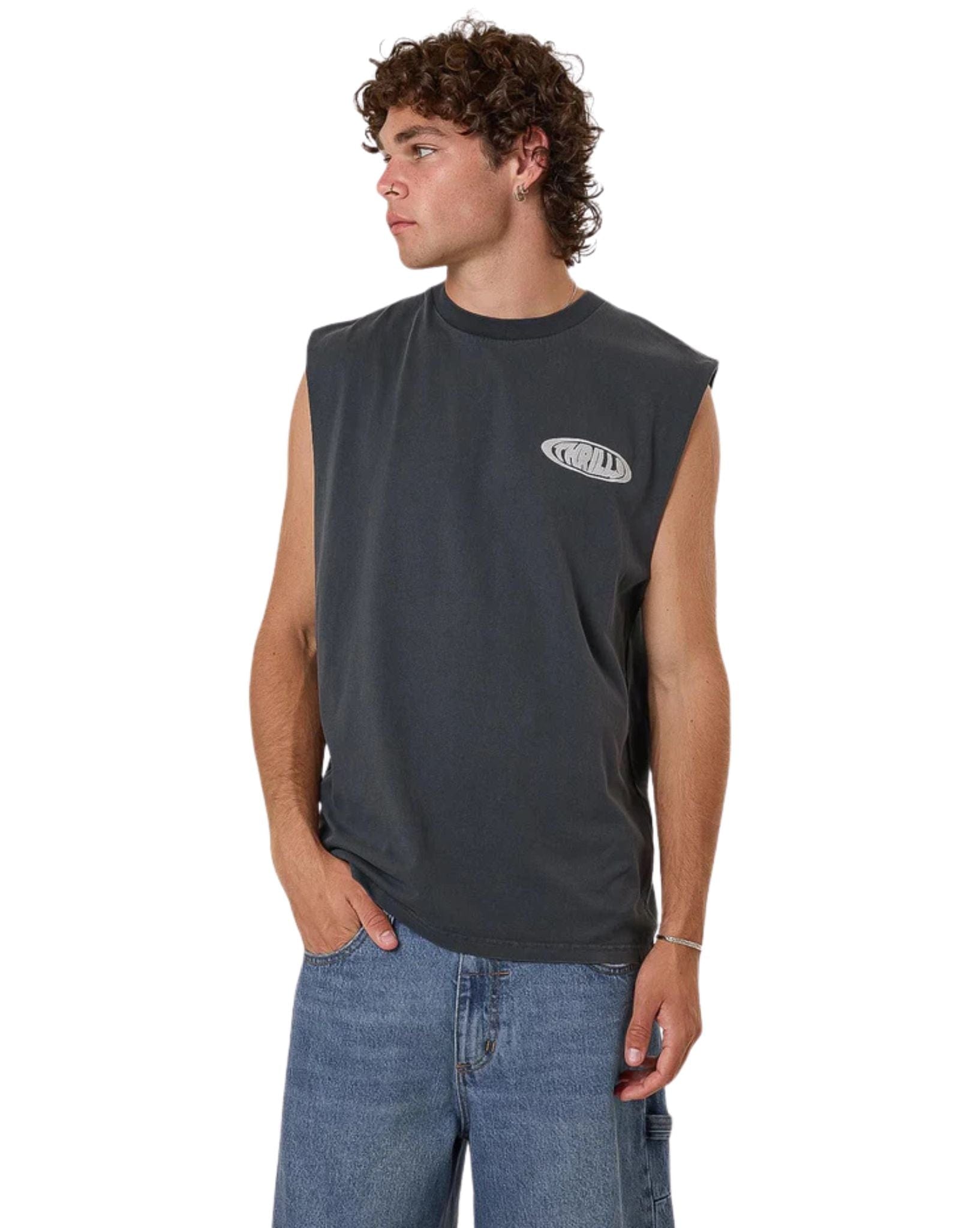 Thrills Shadowless Merch Fit Muscle Tee