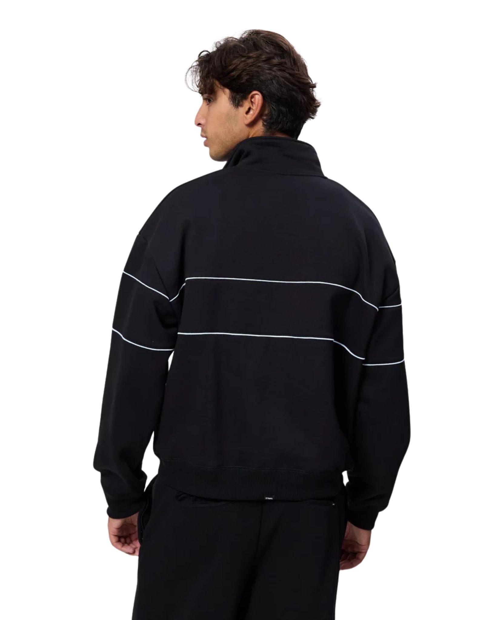 Thrills Split Decisions Quarter Zip Fleece