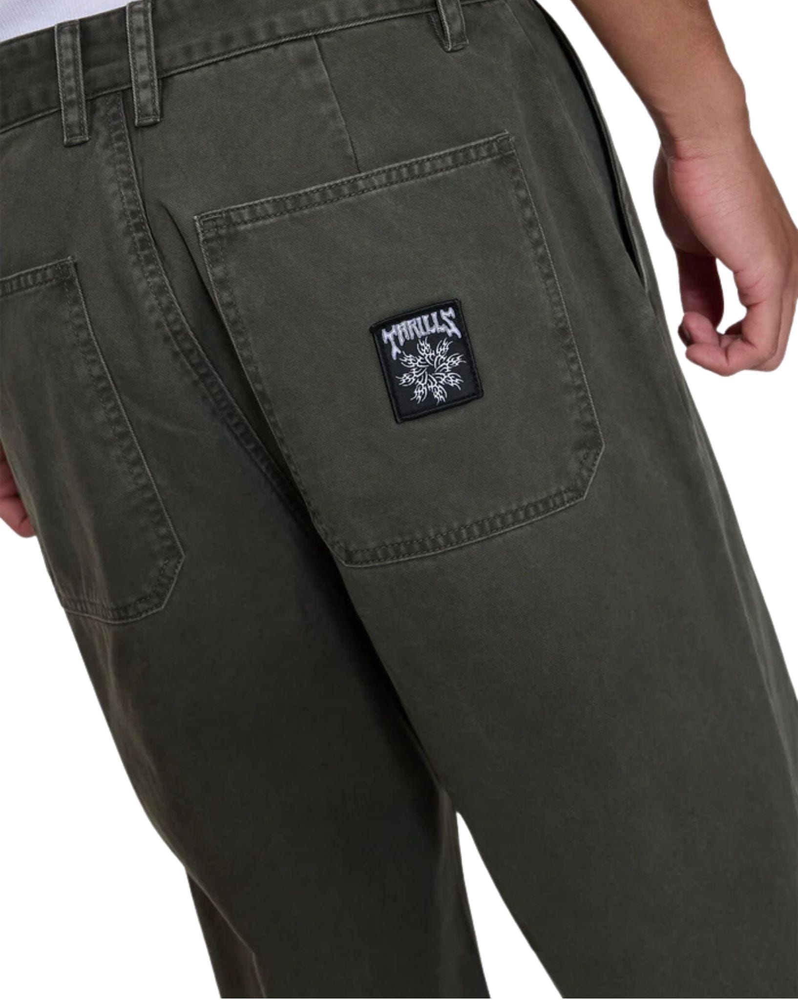 Thrills Stagger Big Slacker Cropped Pant