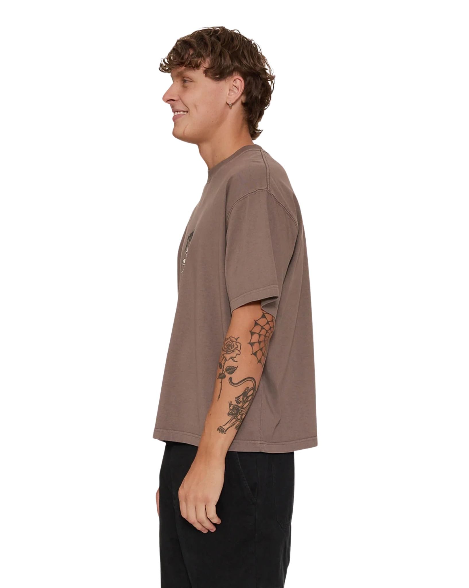 Thrills Stagger Oversize Box Crop Tee