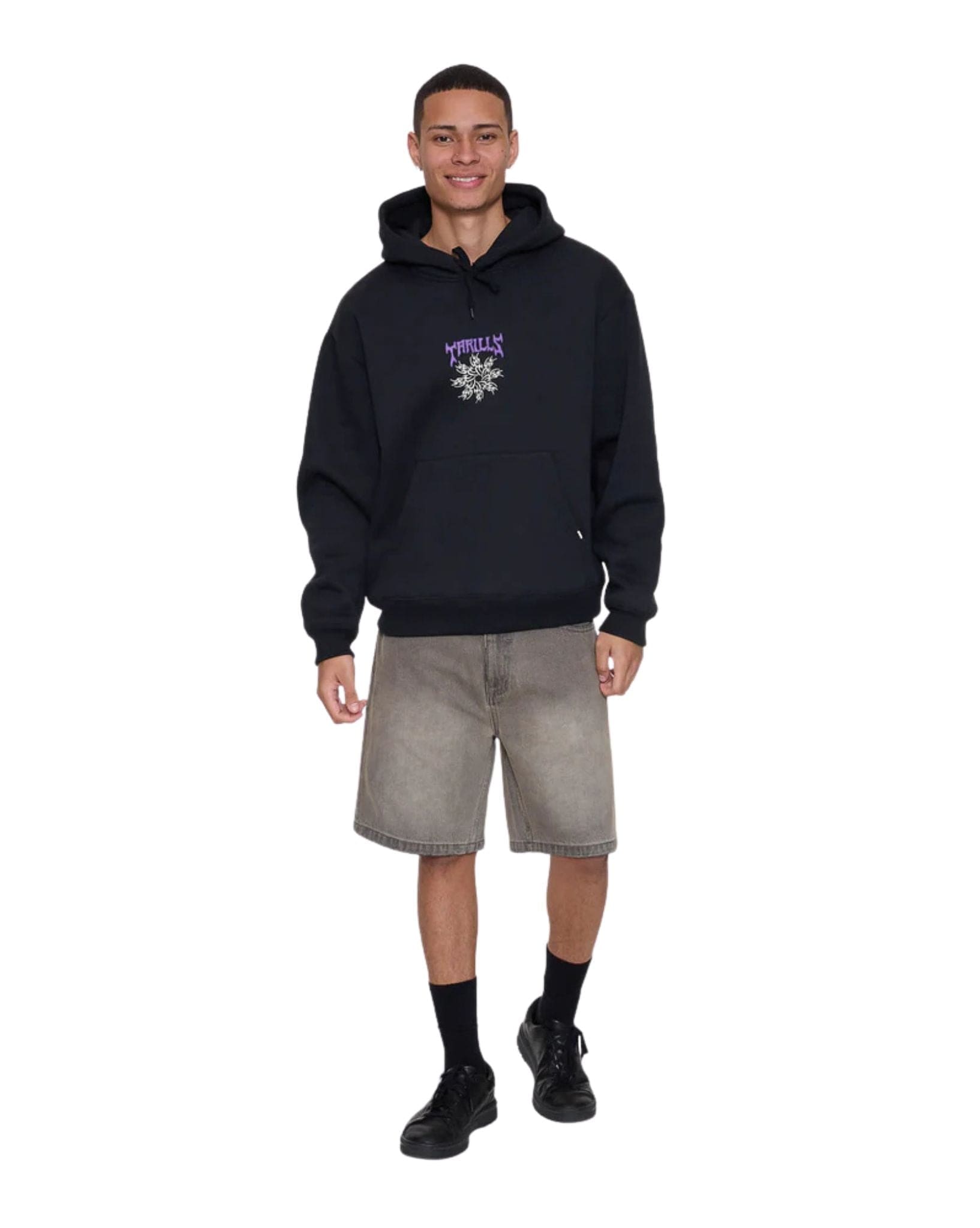 Thrills Stagger Slouch Pull On Cropped Hood