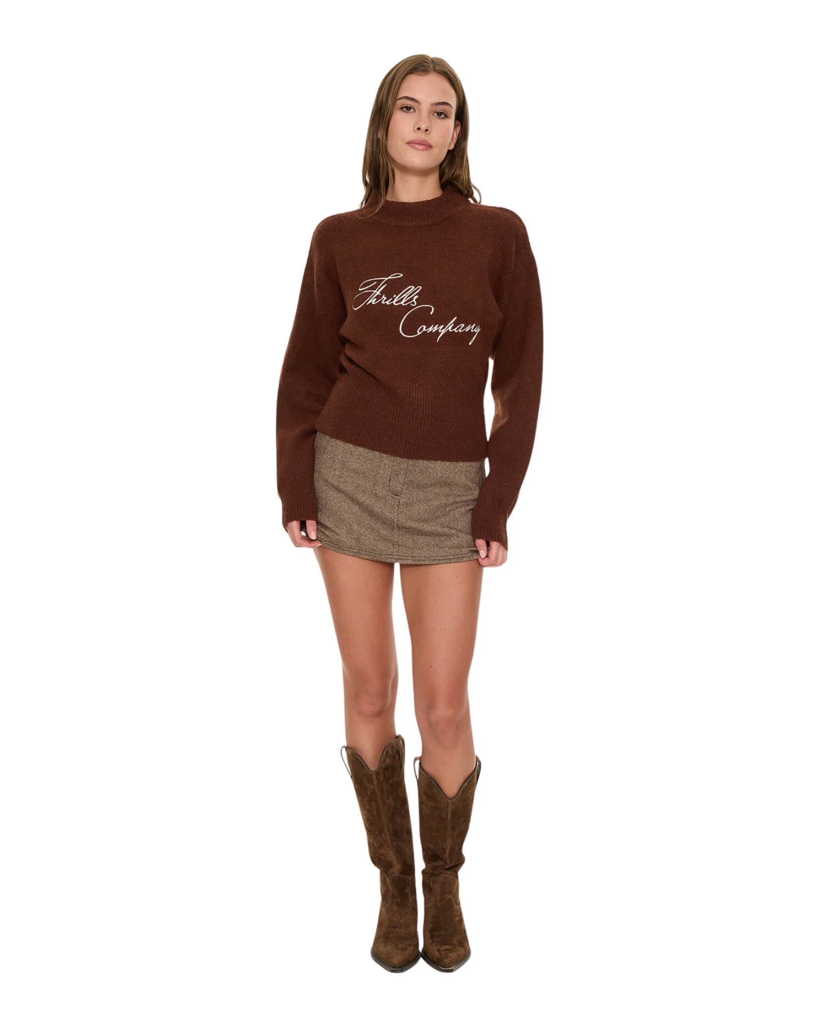 Thrills Studio Issue Knit Sweater