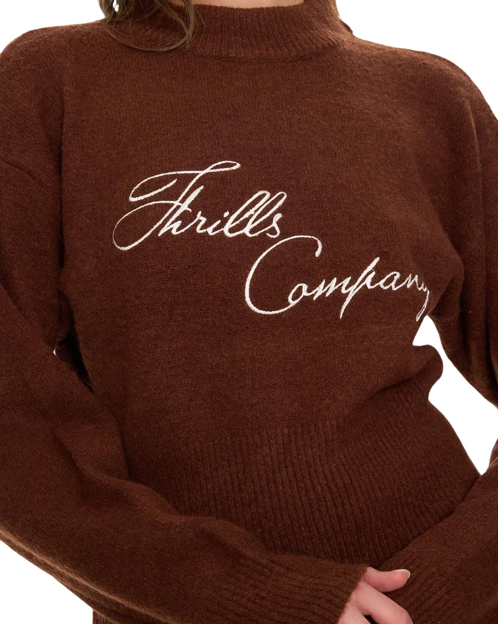Thrills Studio Issue Knit Sweater