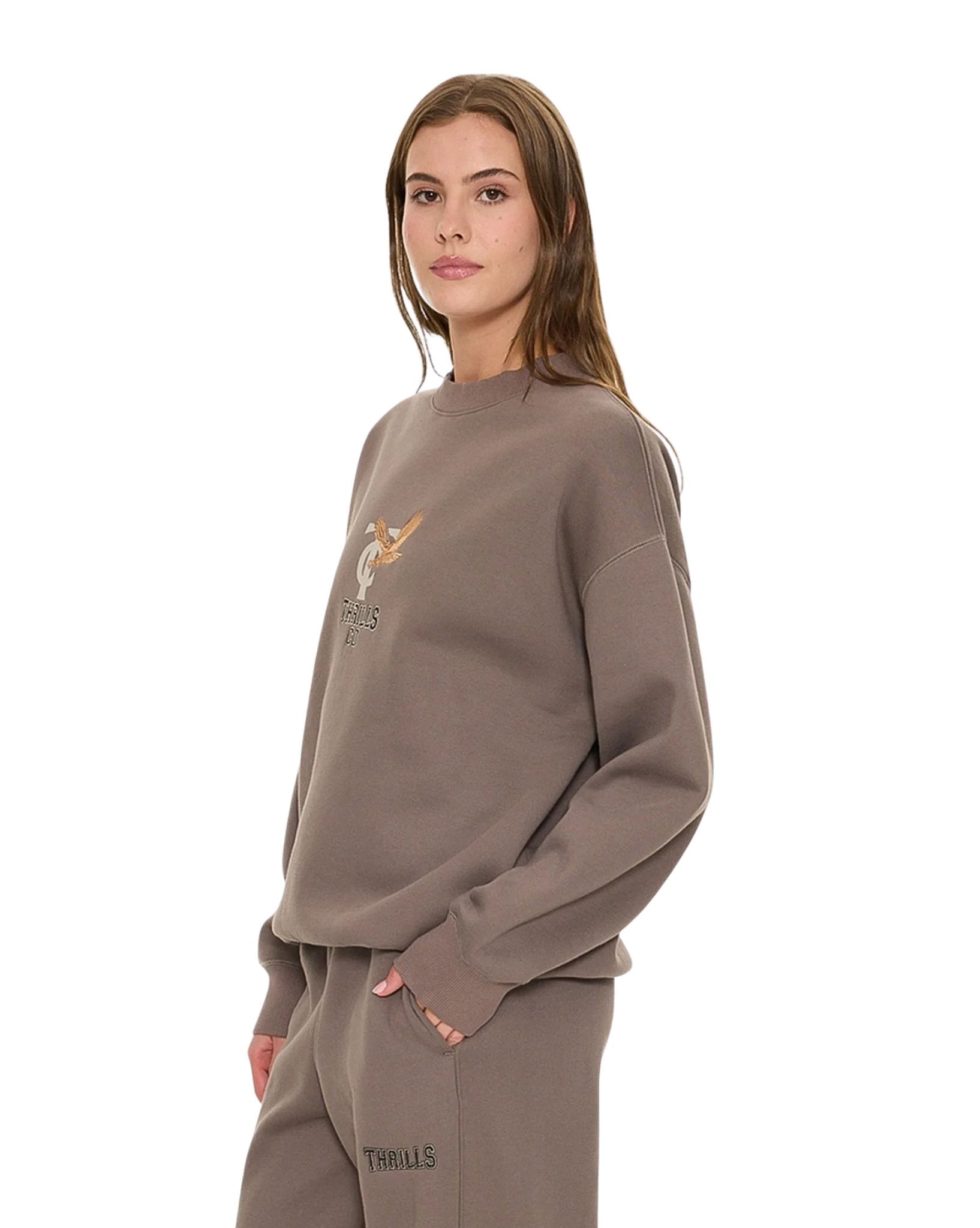 Thrills Take It Easy Slouch Crew