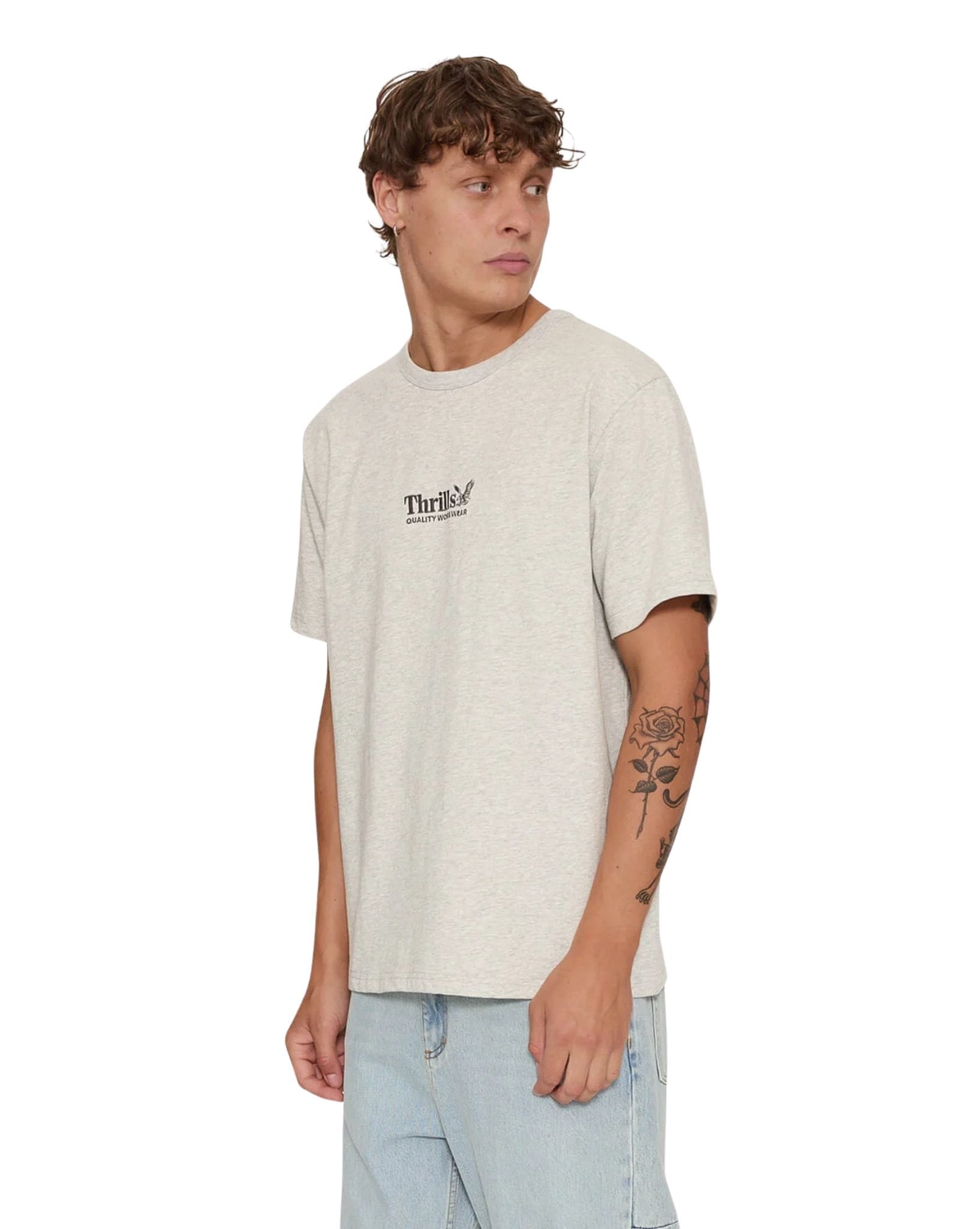 Thrills Thrills Workwear Embro Merch Tee