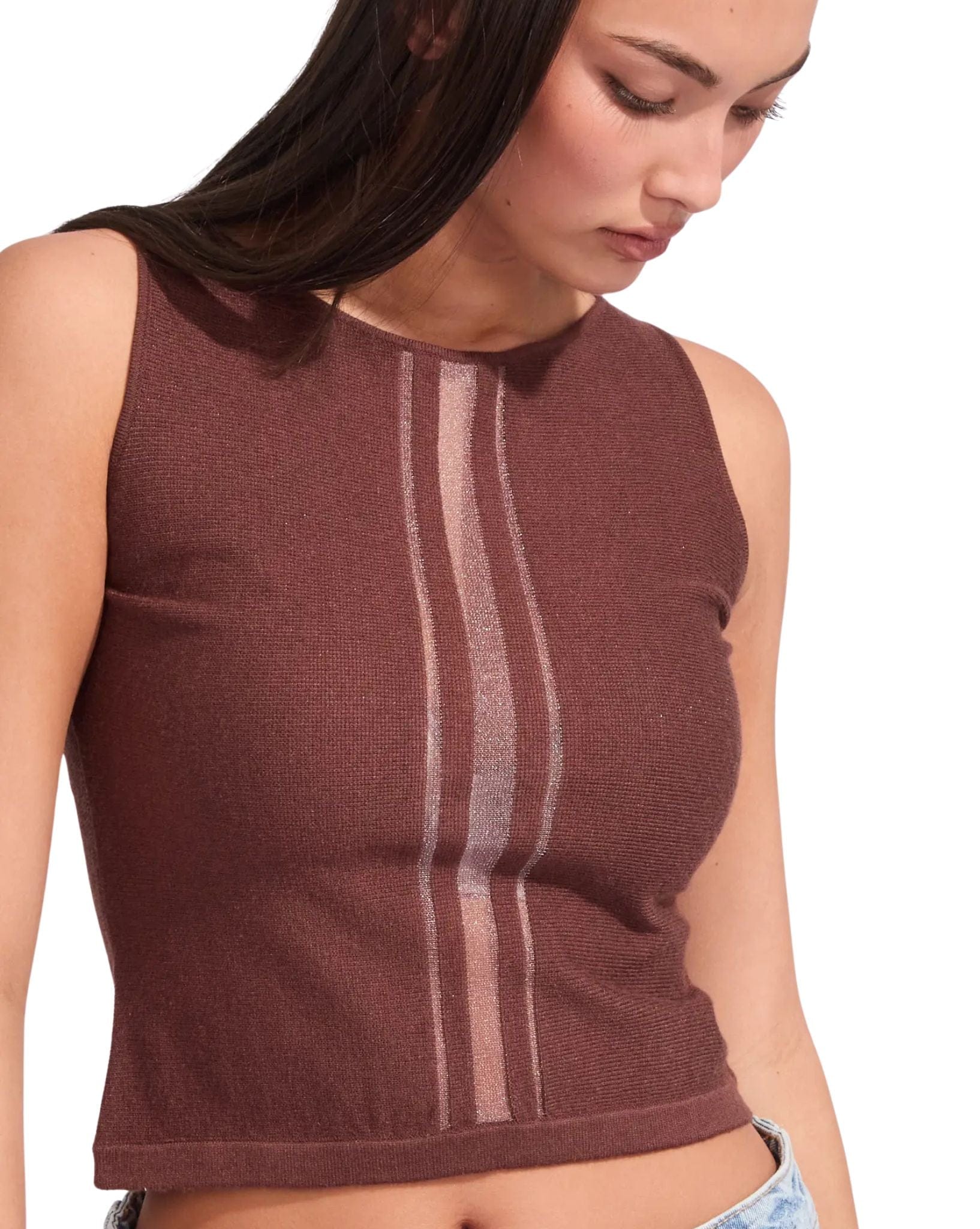 Thrills Touch Down Knit Tank