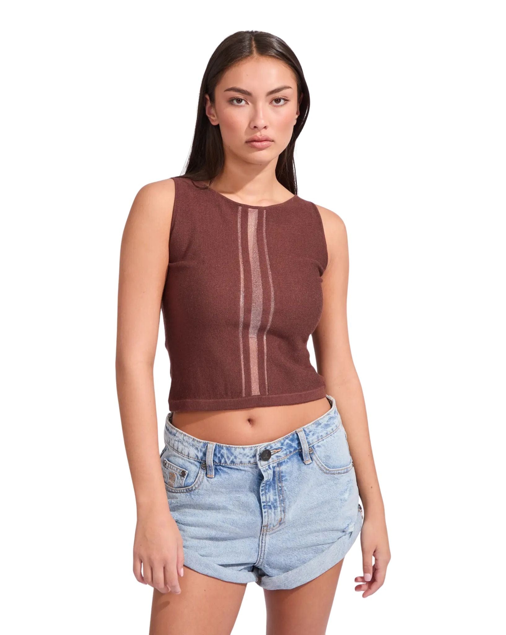 Thrills Touch Down Knit Tank