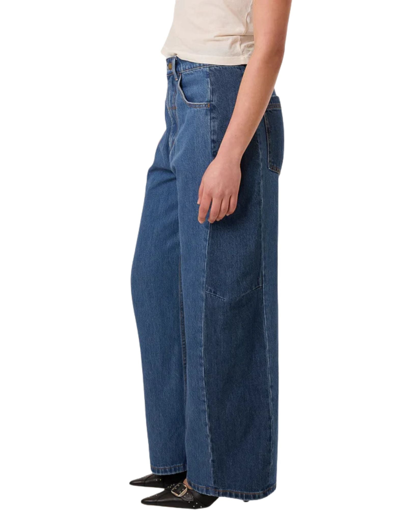 Thrills Womens Carter Jean Pants - Two Tone Blue