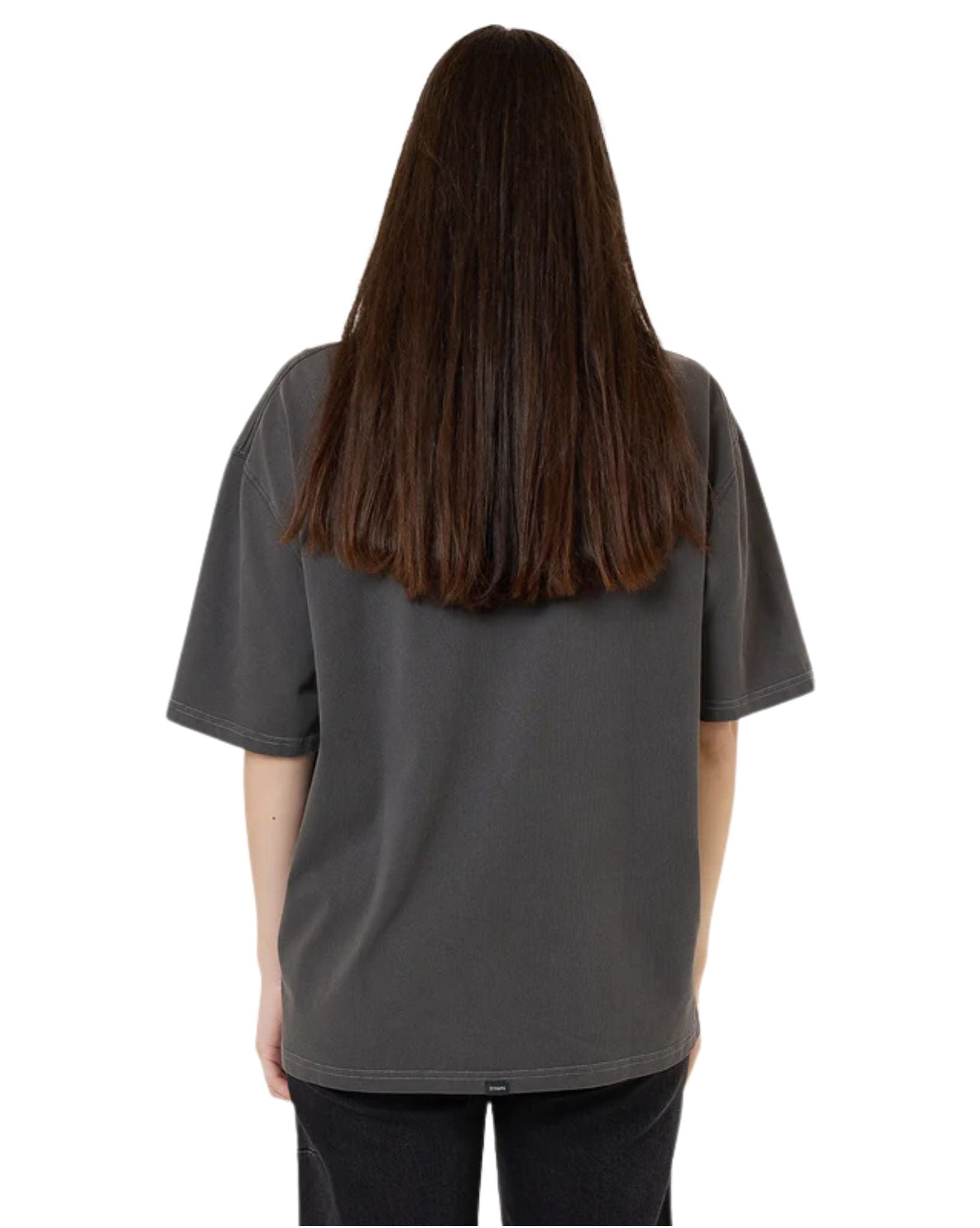 Thrills Womens Dystopia Oversized Tee - Merch Black