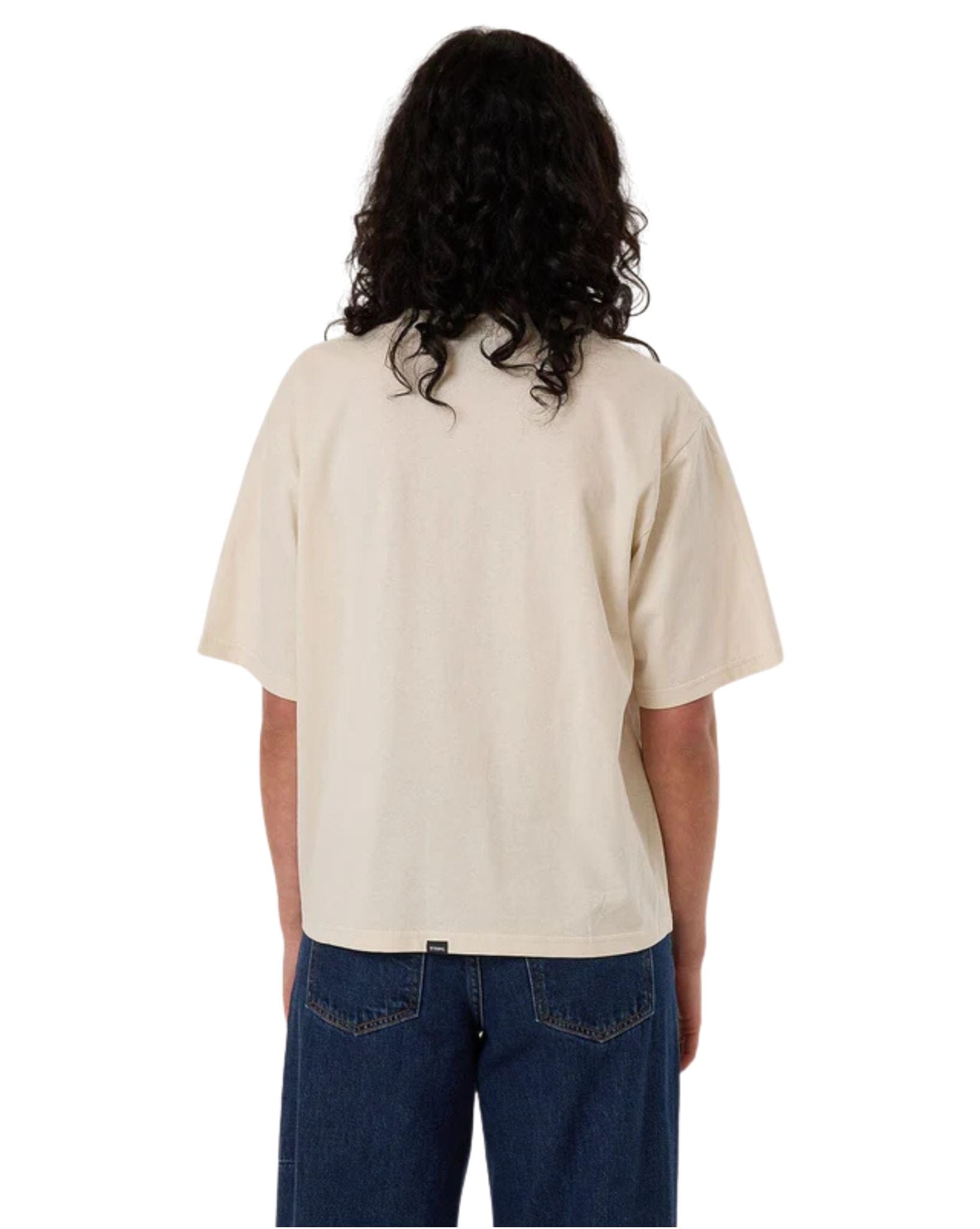 Thrills Womens Lupin Square Tee - Heritage White