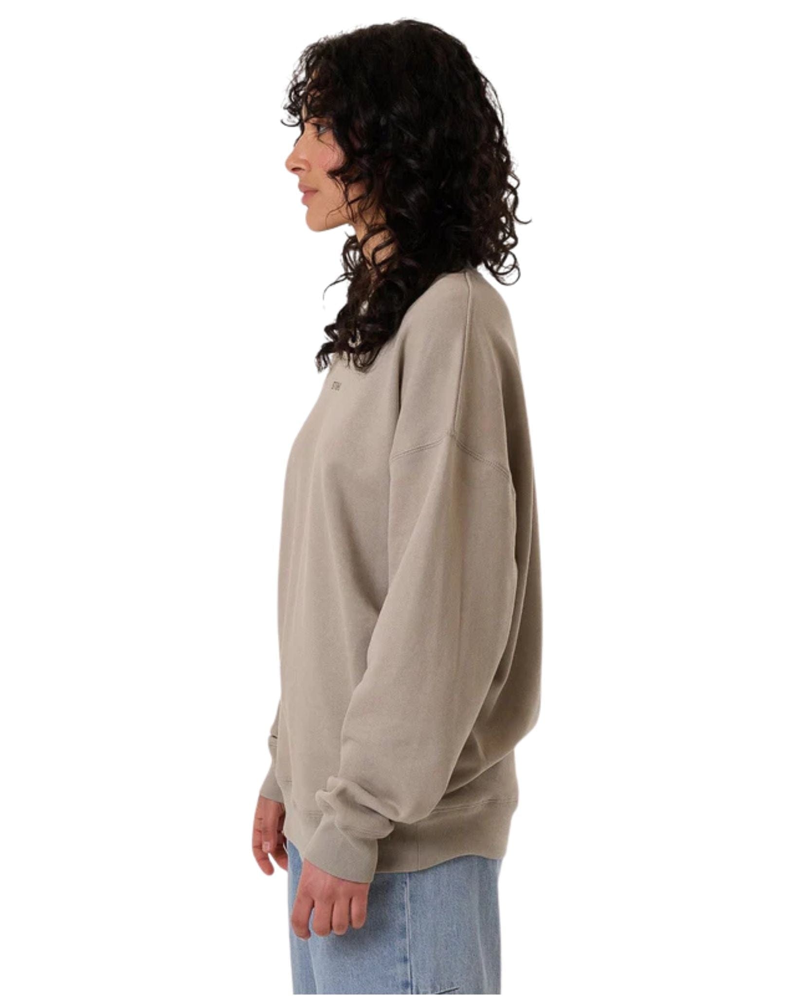 Thrills Womens Minimal Thrills Slouch Crew - String