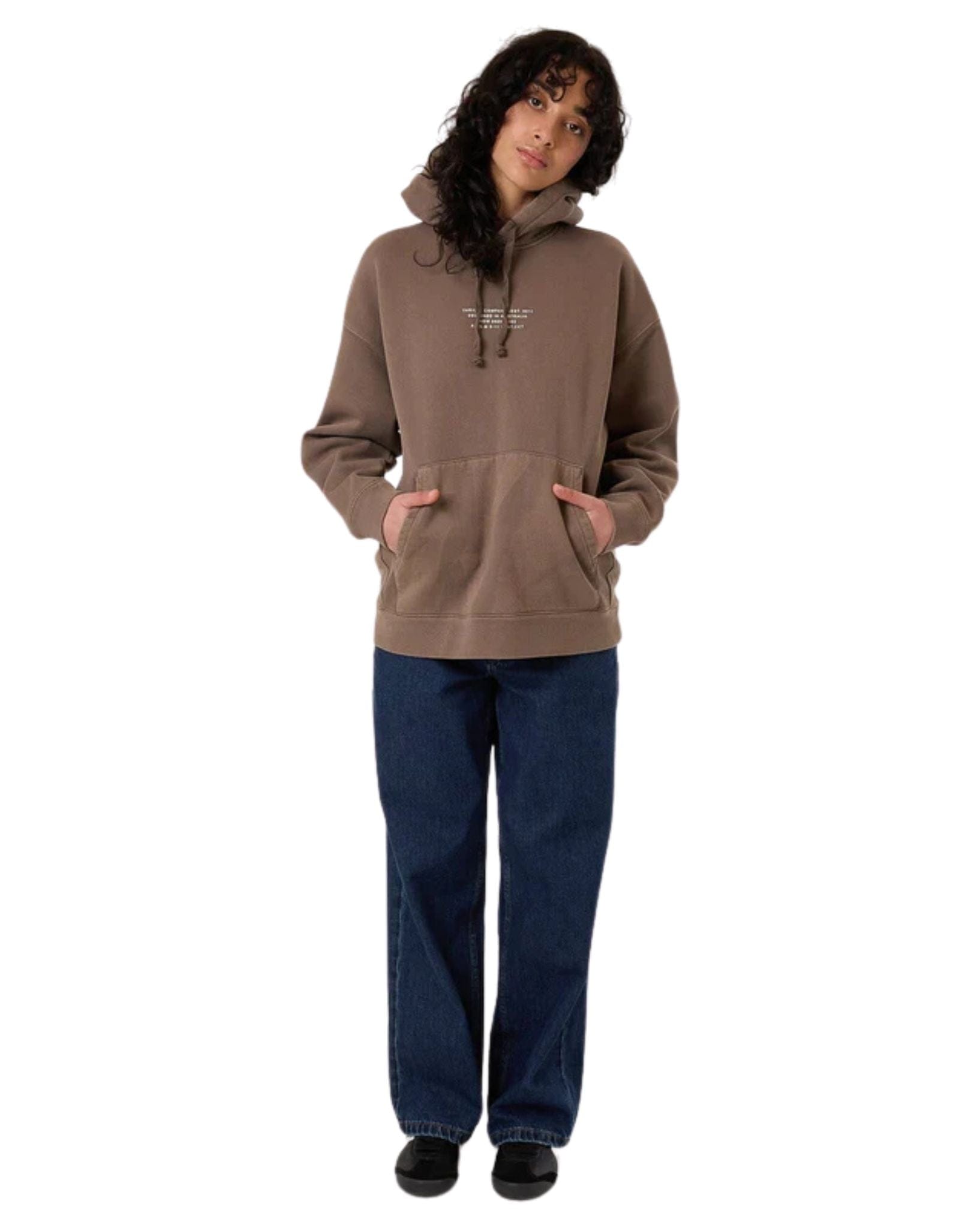 Thrills Womens New Issue Cocoon Panel Hood