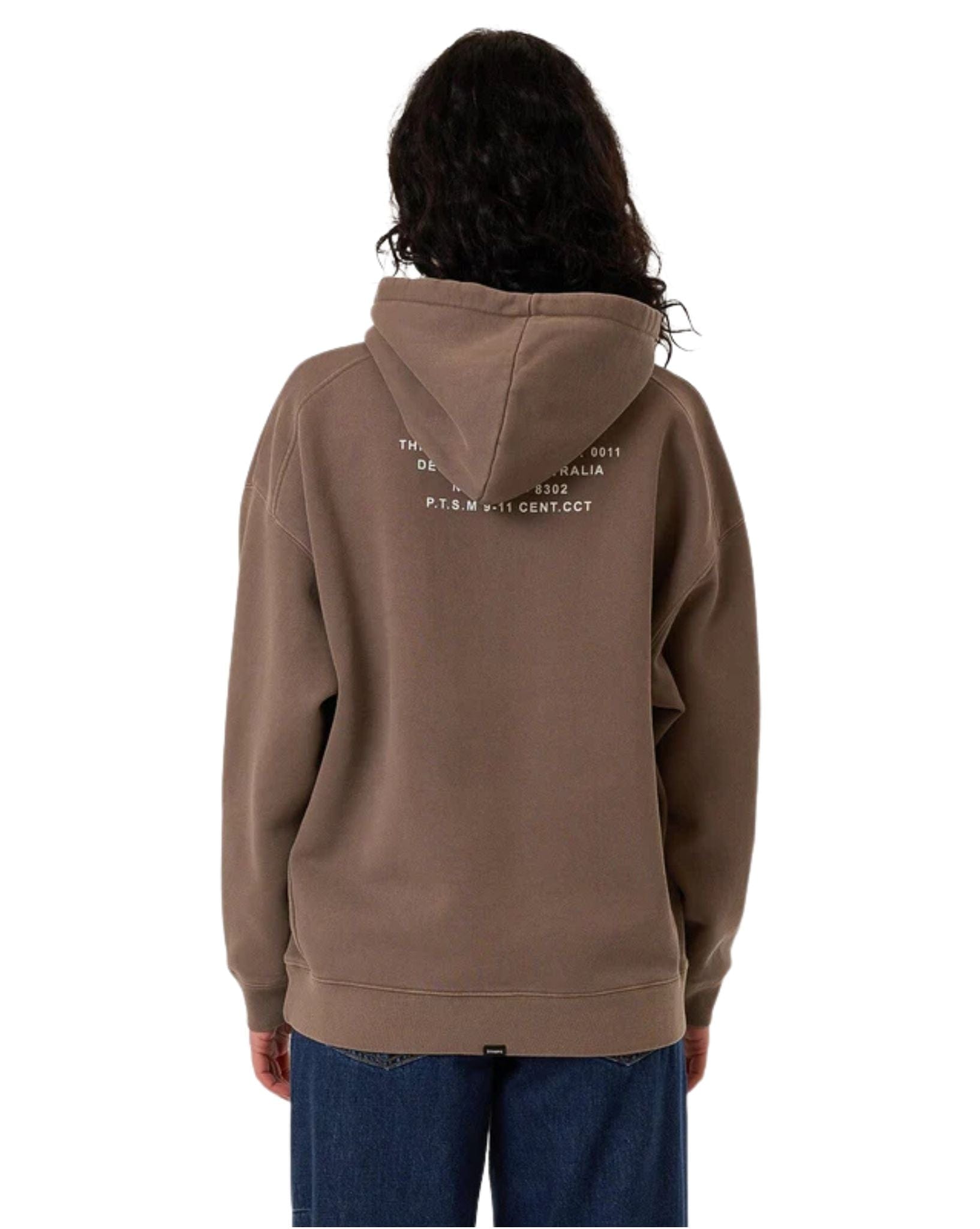 Thrills Womens New Issue Cocoon Panel Hood