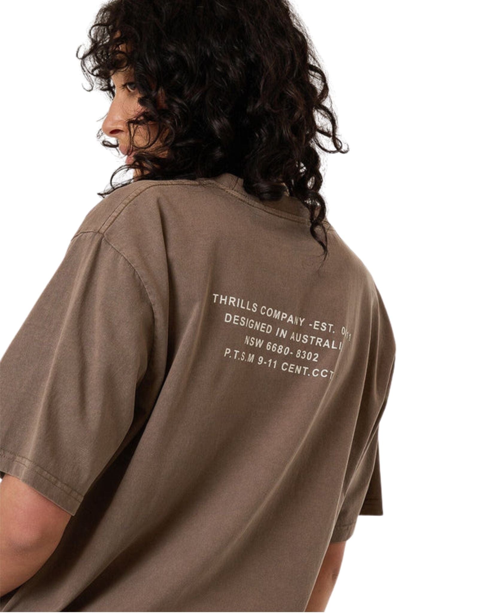 Thrills Womens New Issue Square Tee - Fungi