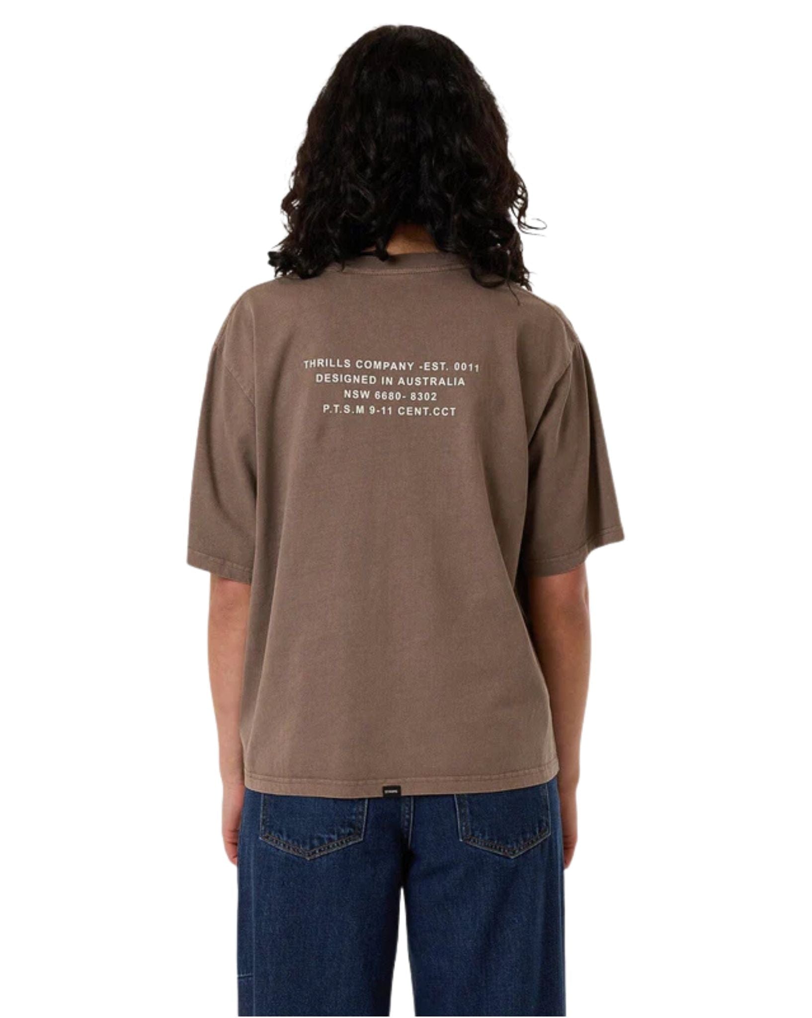 Thrills Womens New Issue Square Tee - Fungi