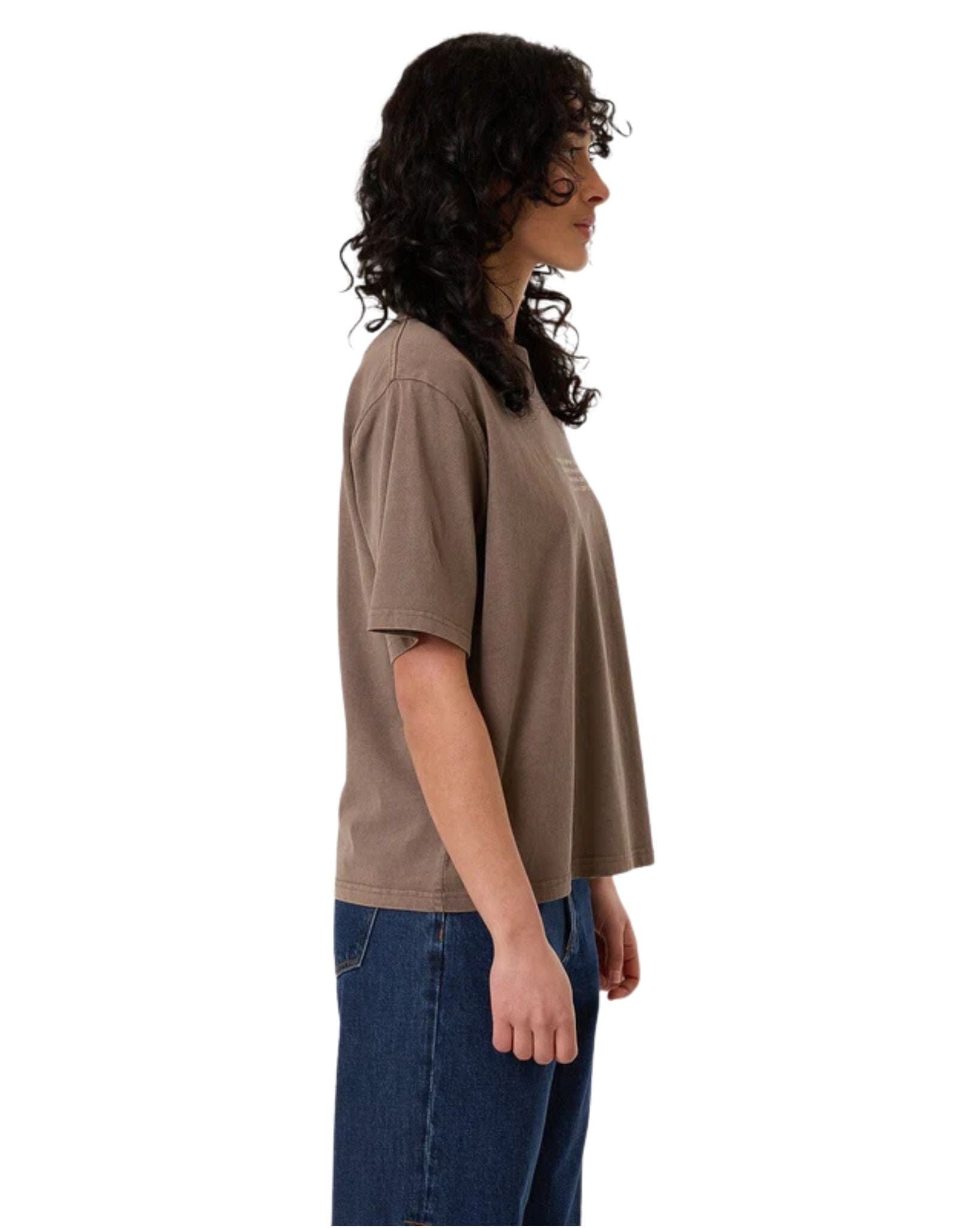 Thrills Womens New Issue Square Tee - Fungi