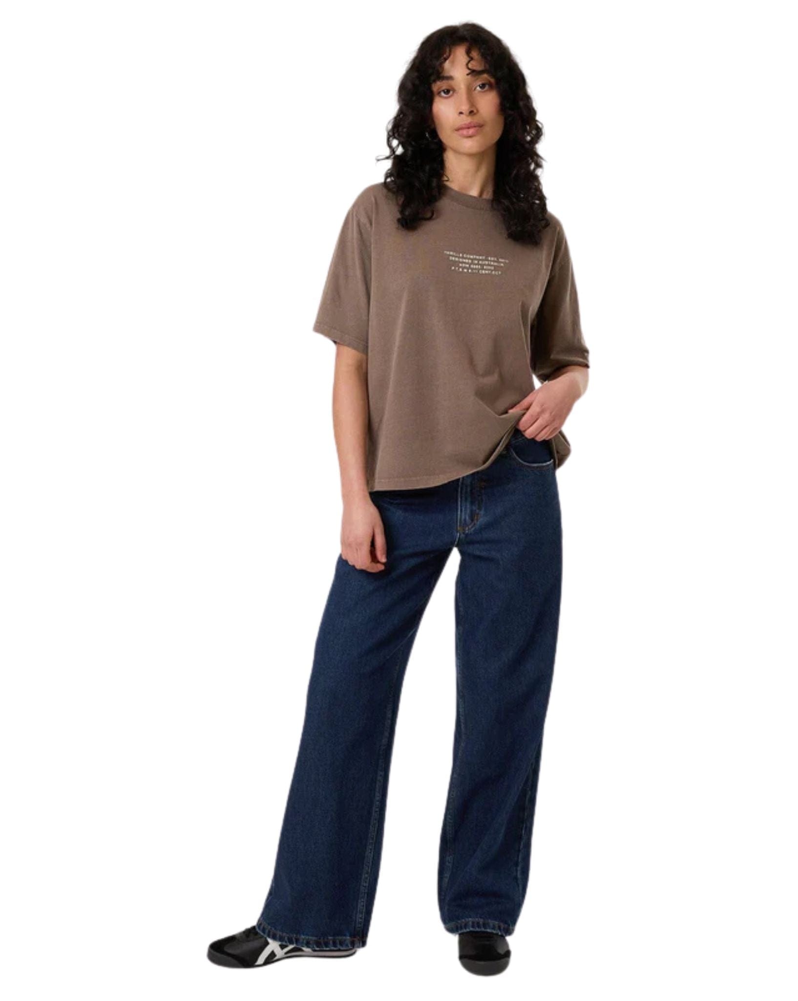 Thrills Womens New Issue Square Tee - Fungi