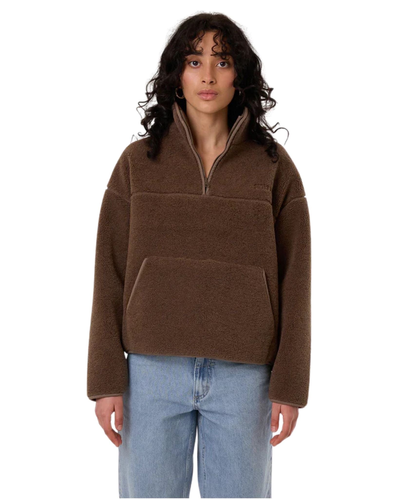 Thrills Womens Reid Sherpa Fleece - Wren