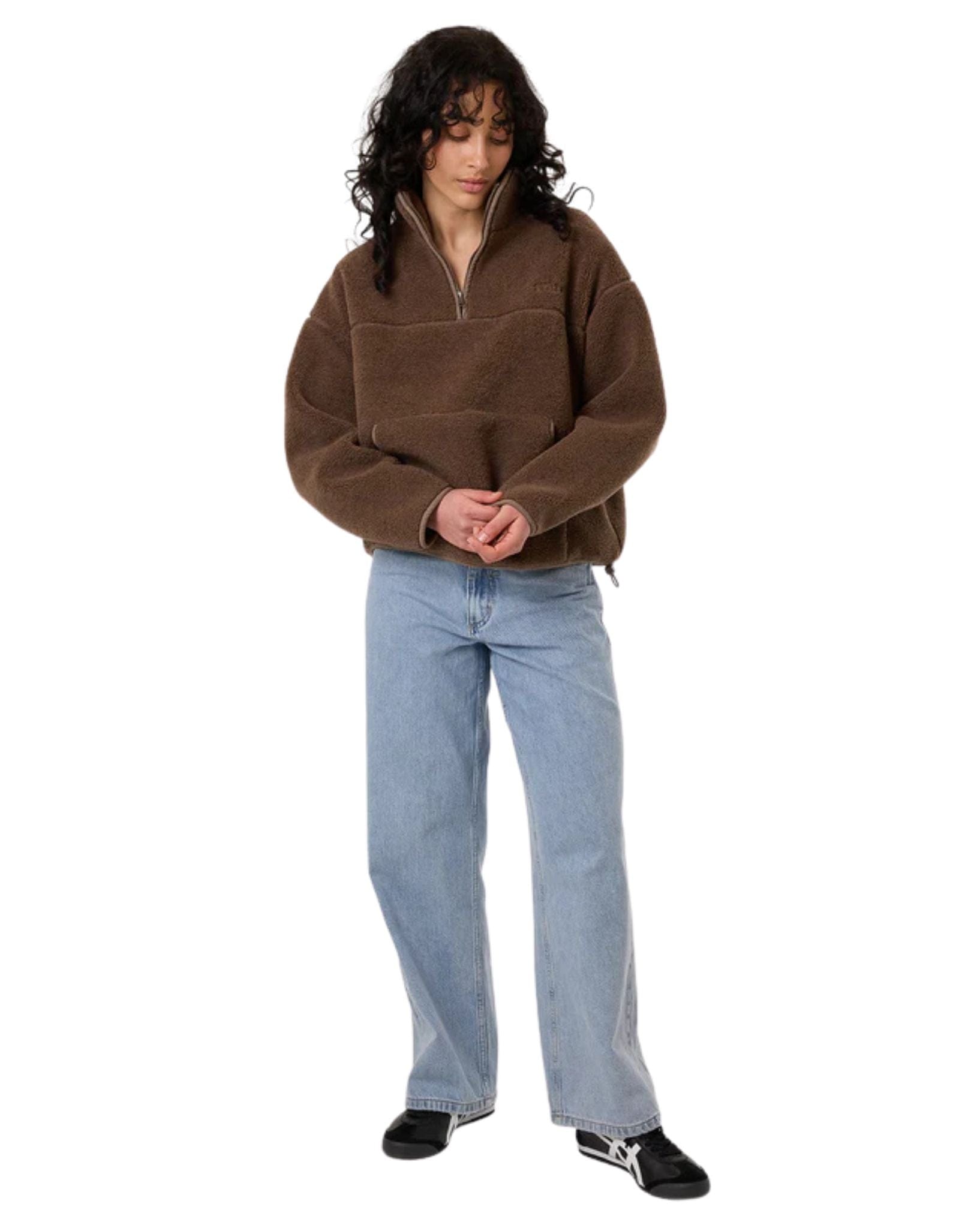 Thrills Womens Reid Sherpa Fleece - Wren