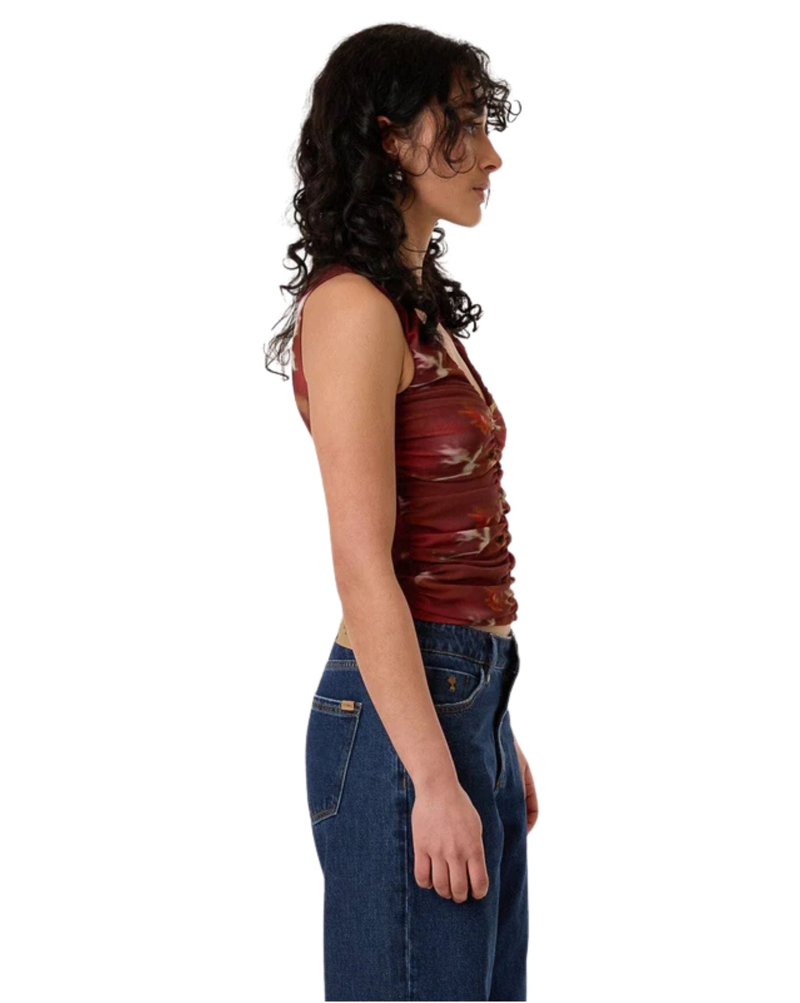 Thrills Womens Rhapsody Floral Top