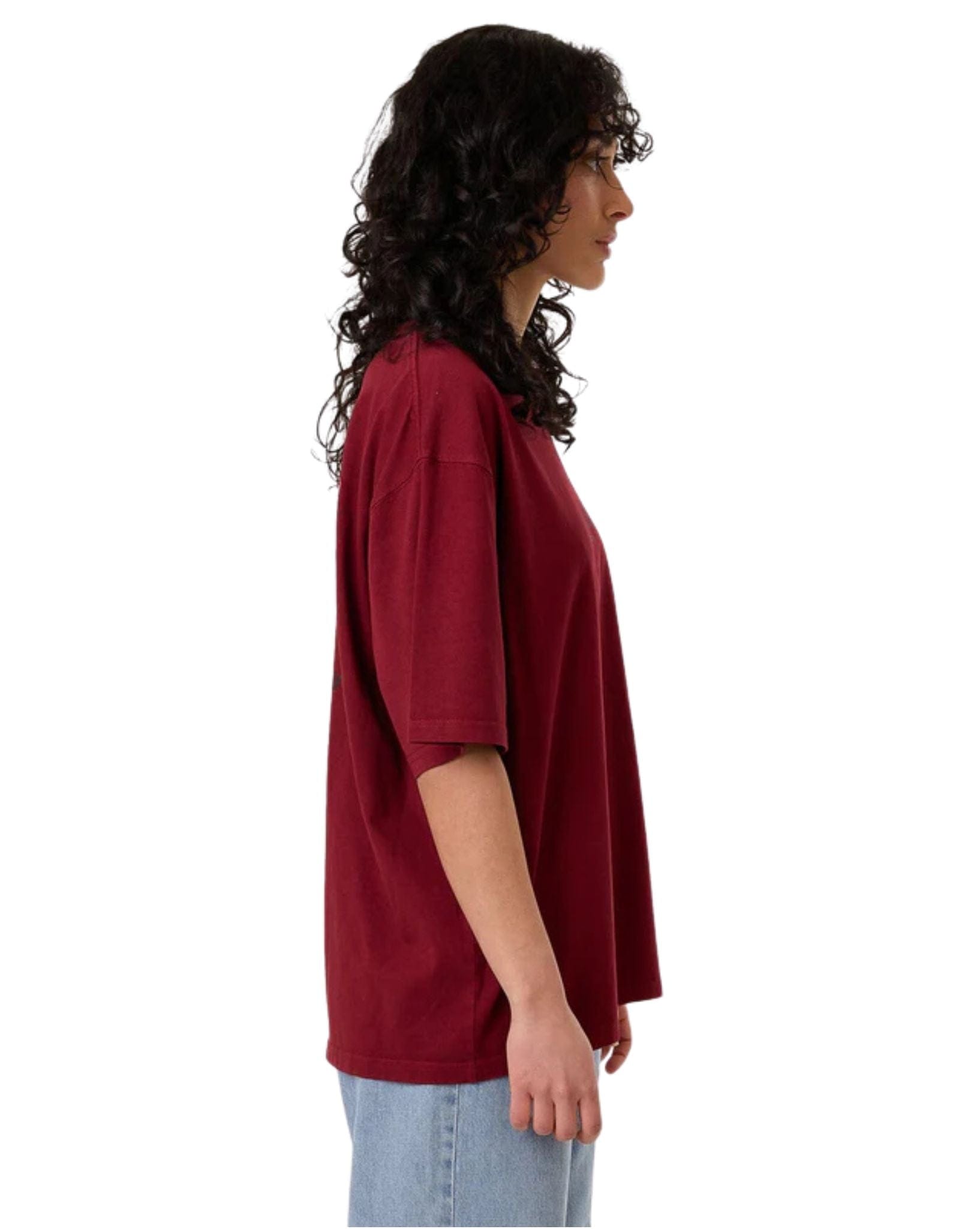 Thrills Womens Sweet Anarchy Oversized Tee