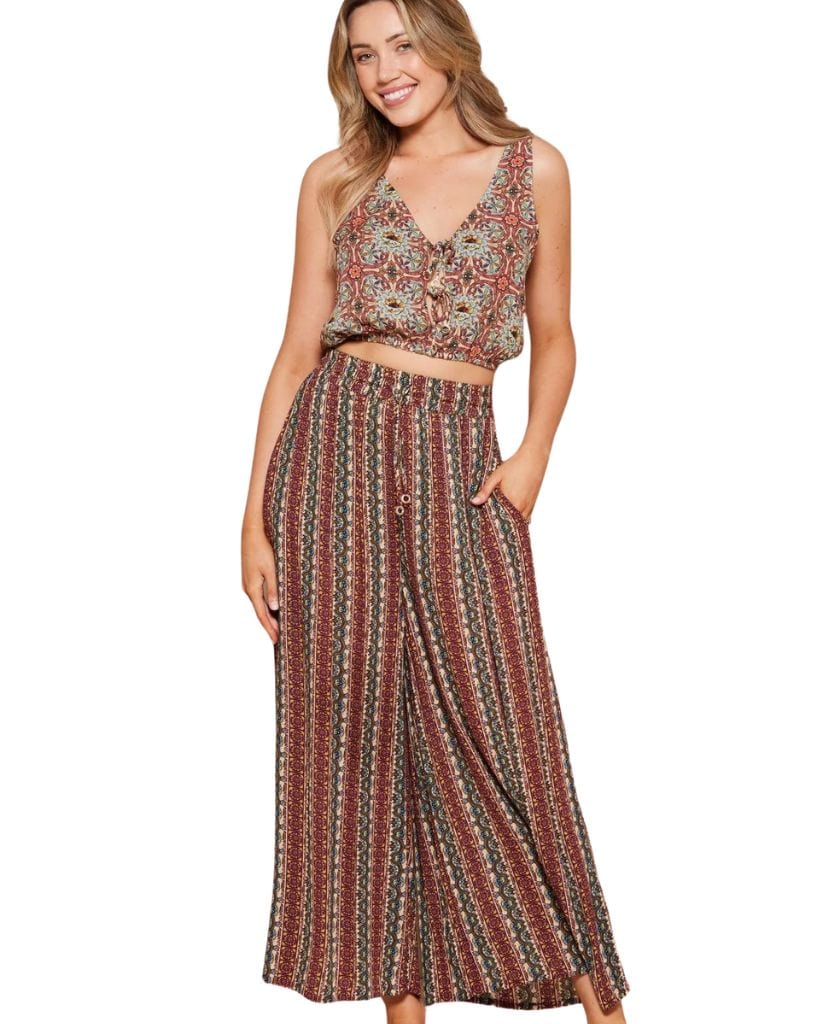 Tigerlily Monarch Zara Reversible Crop