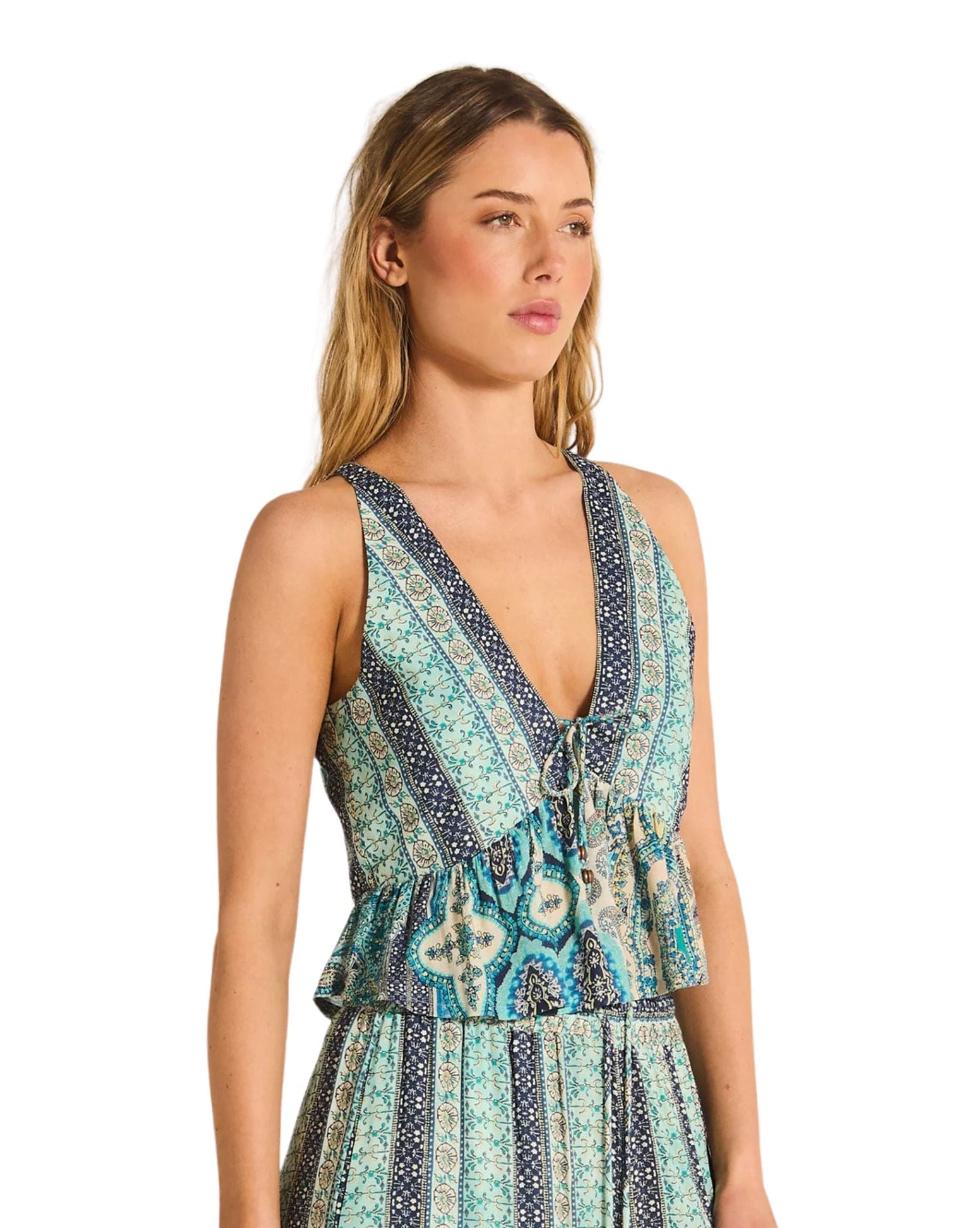 Tigerlily Whitney Pepper Top
