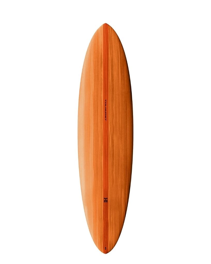 Tolhurst Surfboards HI Mid 6 Thunderbolt Red Surfboard