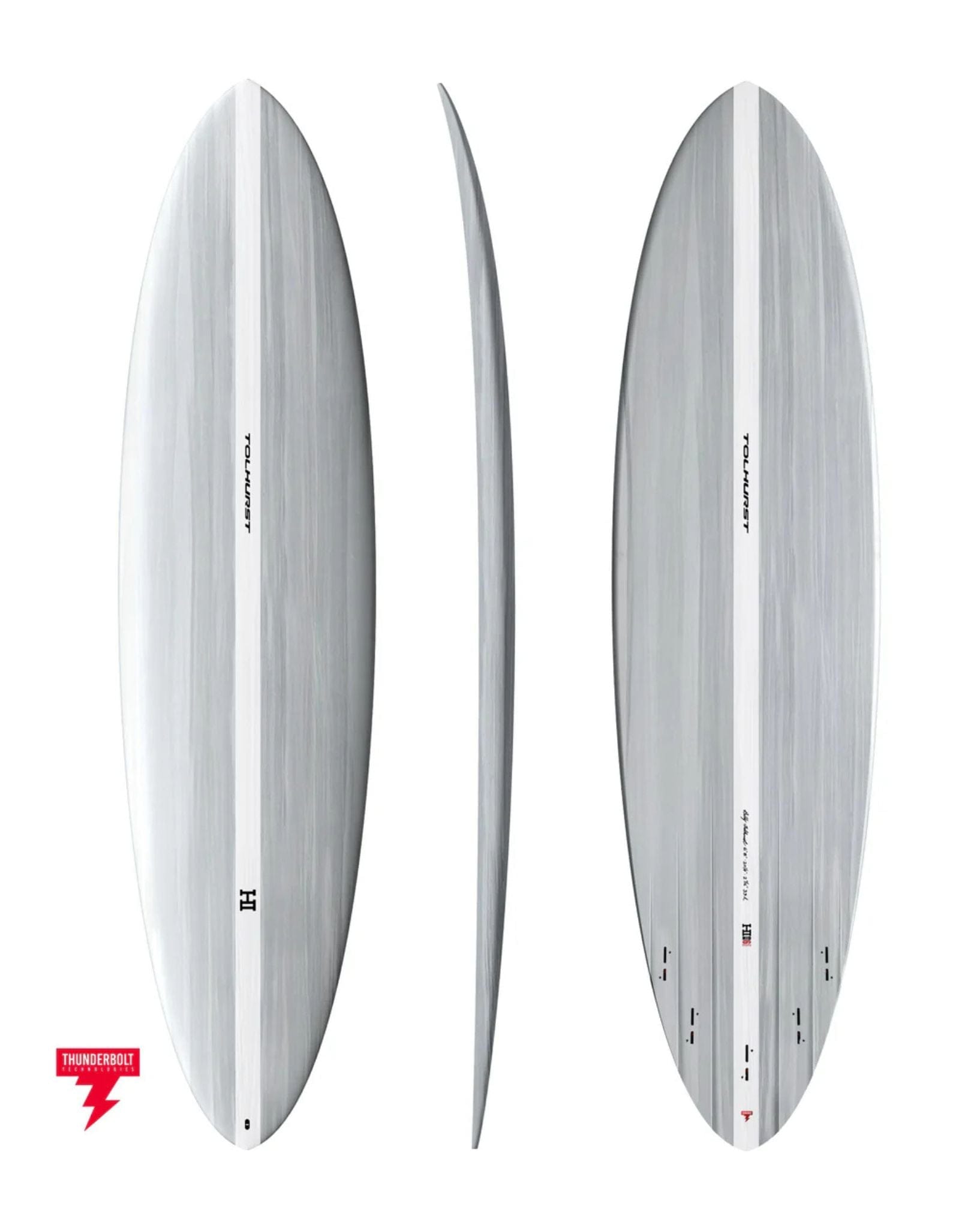 Tolhurst Surfboards Tolhurst HI Mid 6 Thunderbolt Red Surfboard