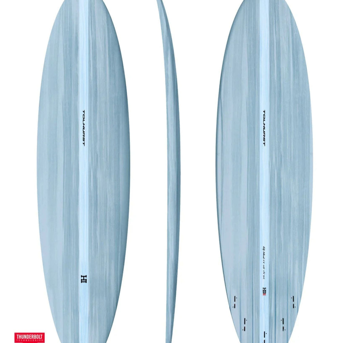 Tolhurst HI Mid 6 Thunderbolt Red Surfboard