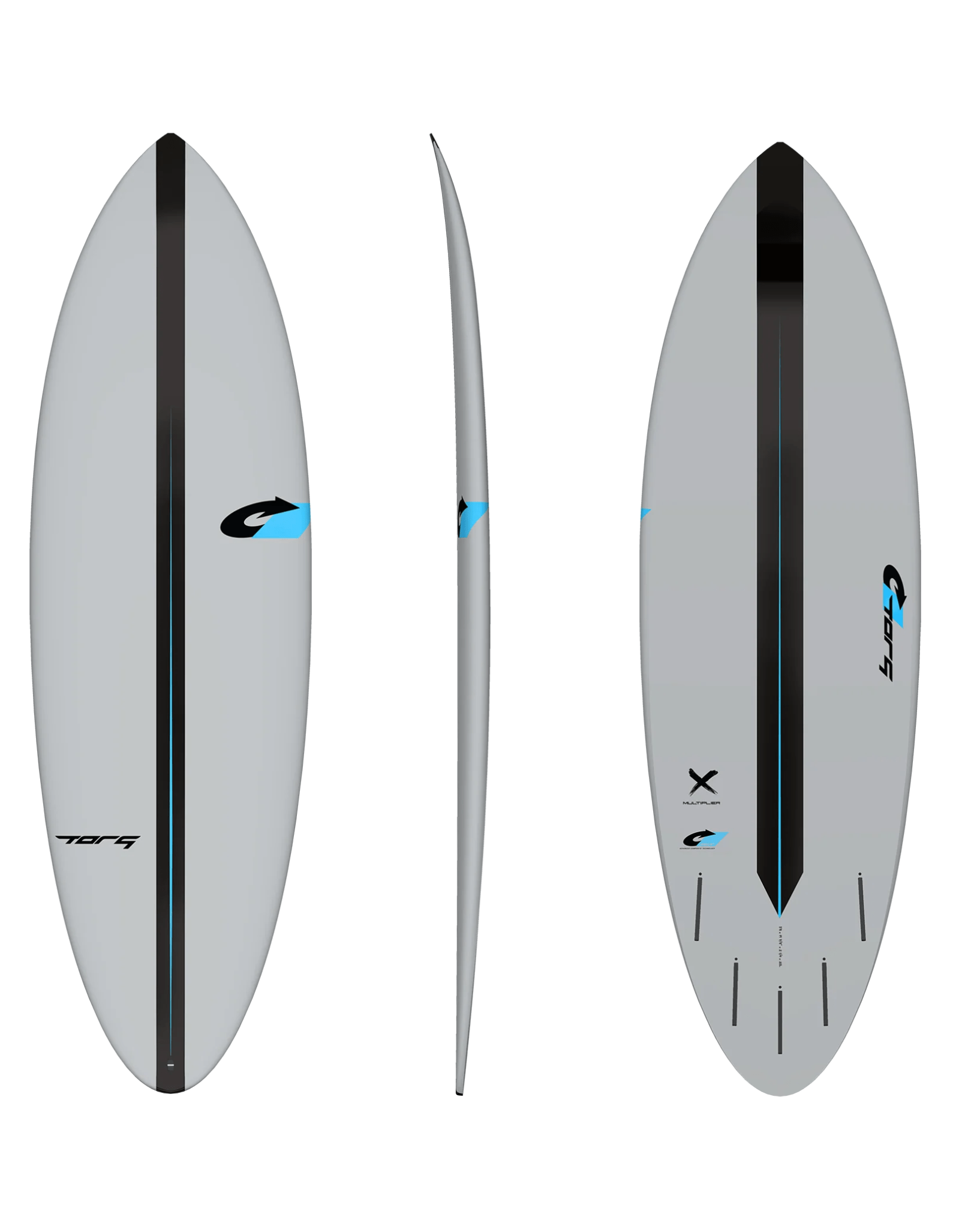 Torq Surfboards 6'0 ACT Multiplier Surfboard - Grey