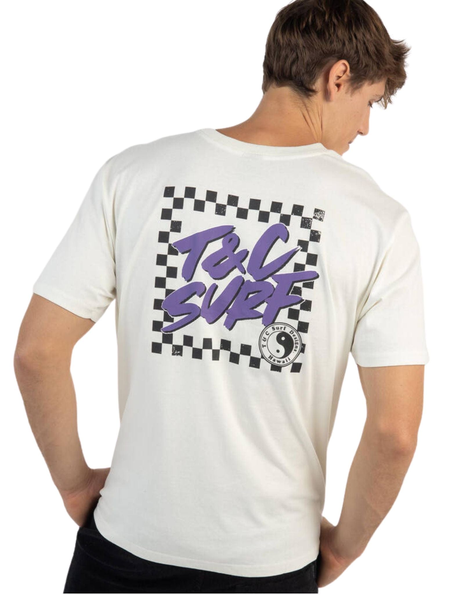 Town & Country Mens Border Check Tee