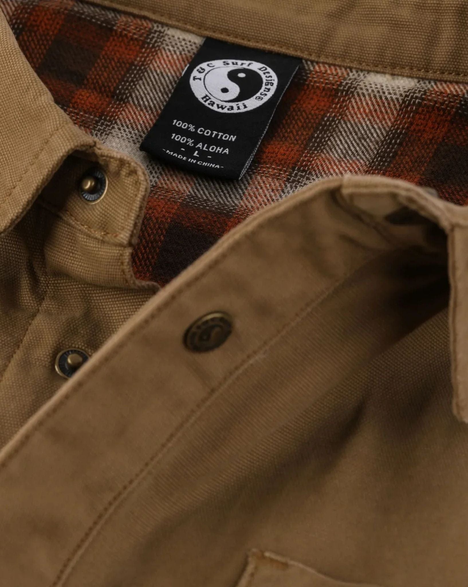 Town & Country Mens Kauai Canvas Jacket