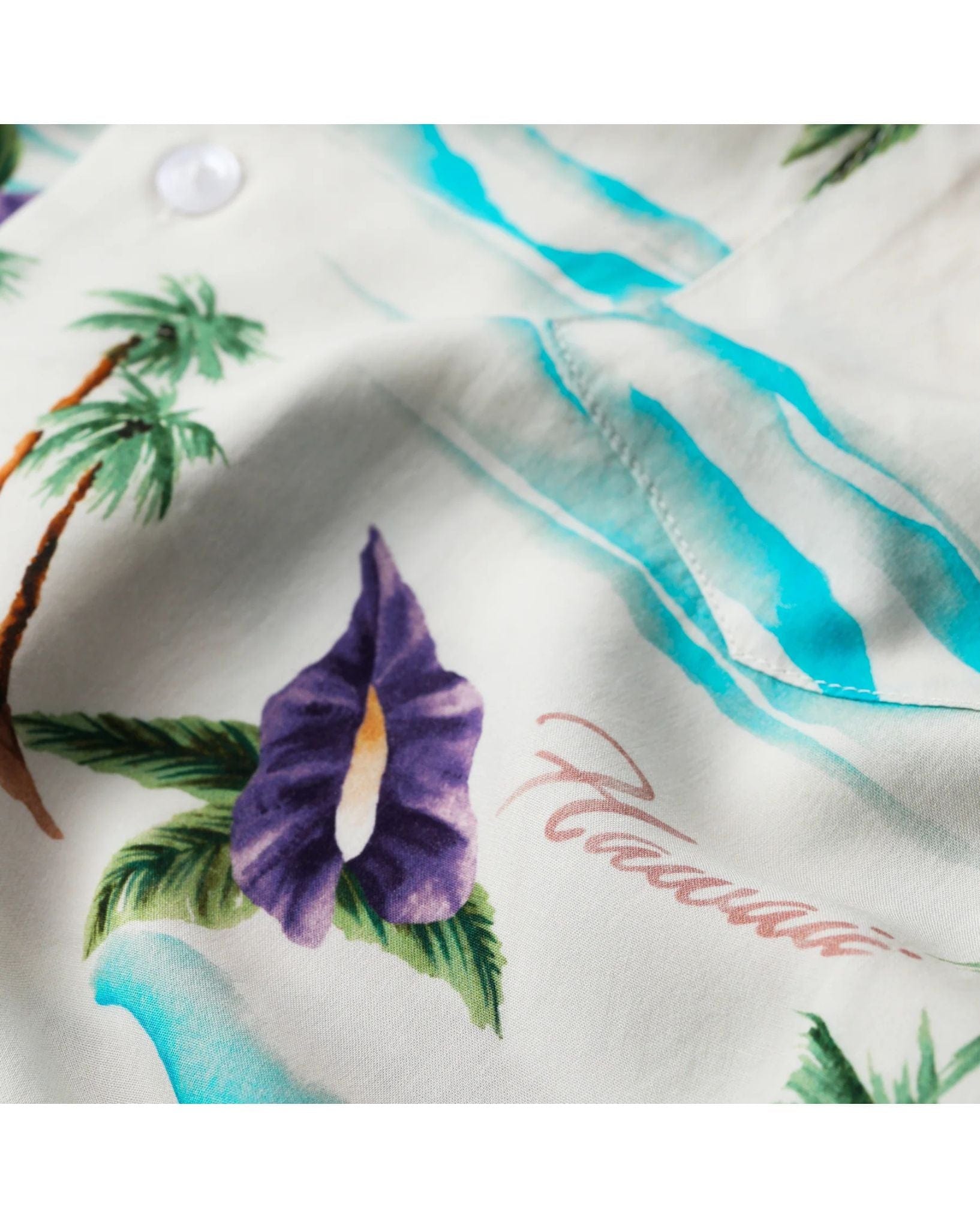 Town & Country Mens On Vacation S/S Shirt - Bone