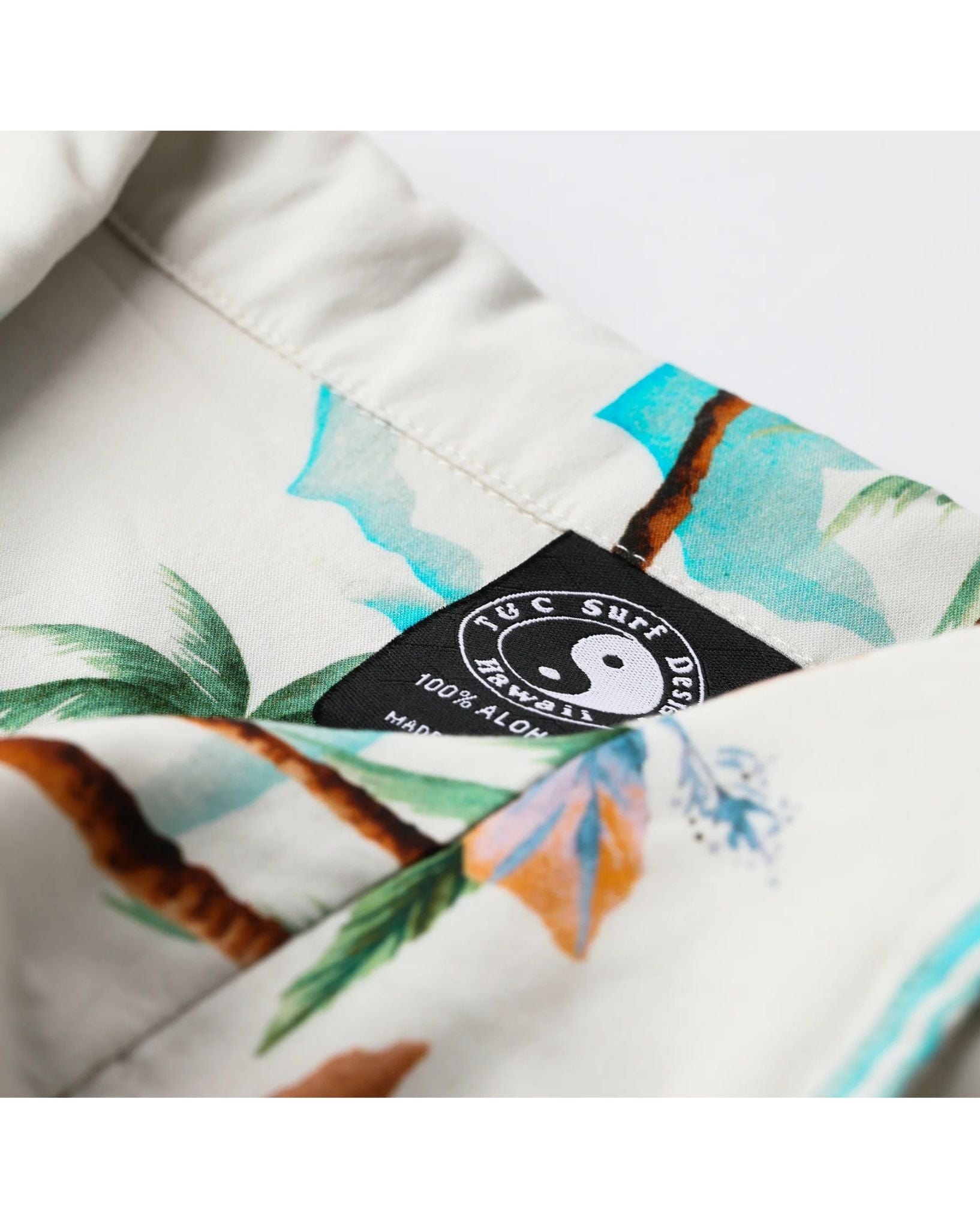 Town & Country Mens On Vacation S/S Shirt - Bone