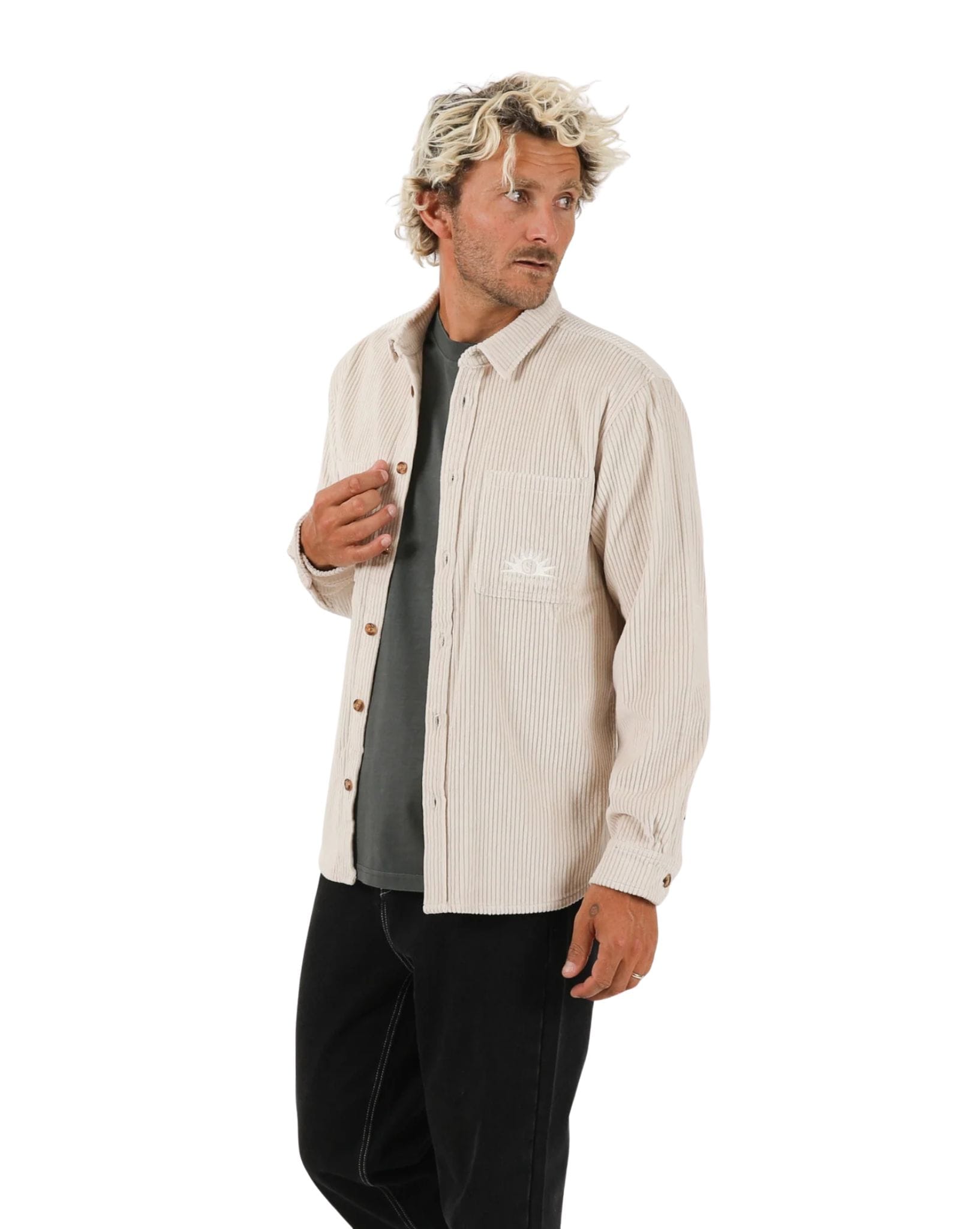 Town & Country Motion L/S Cord Shirt