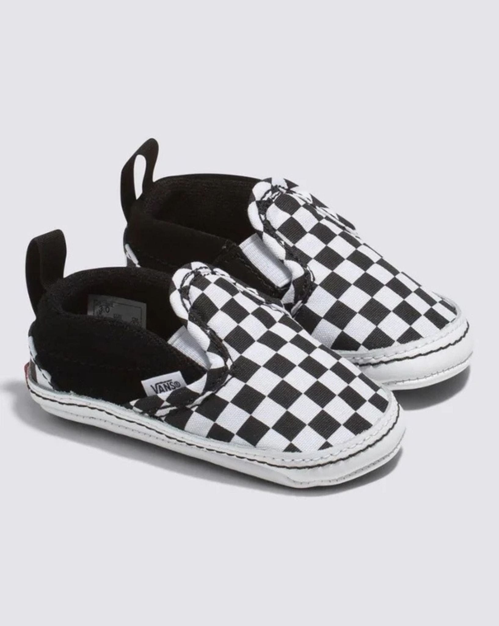 Vans Infant Slip On V Crib - Black White Check