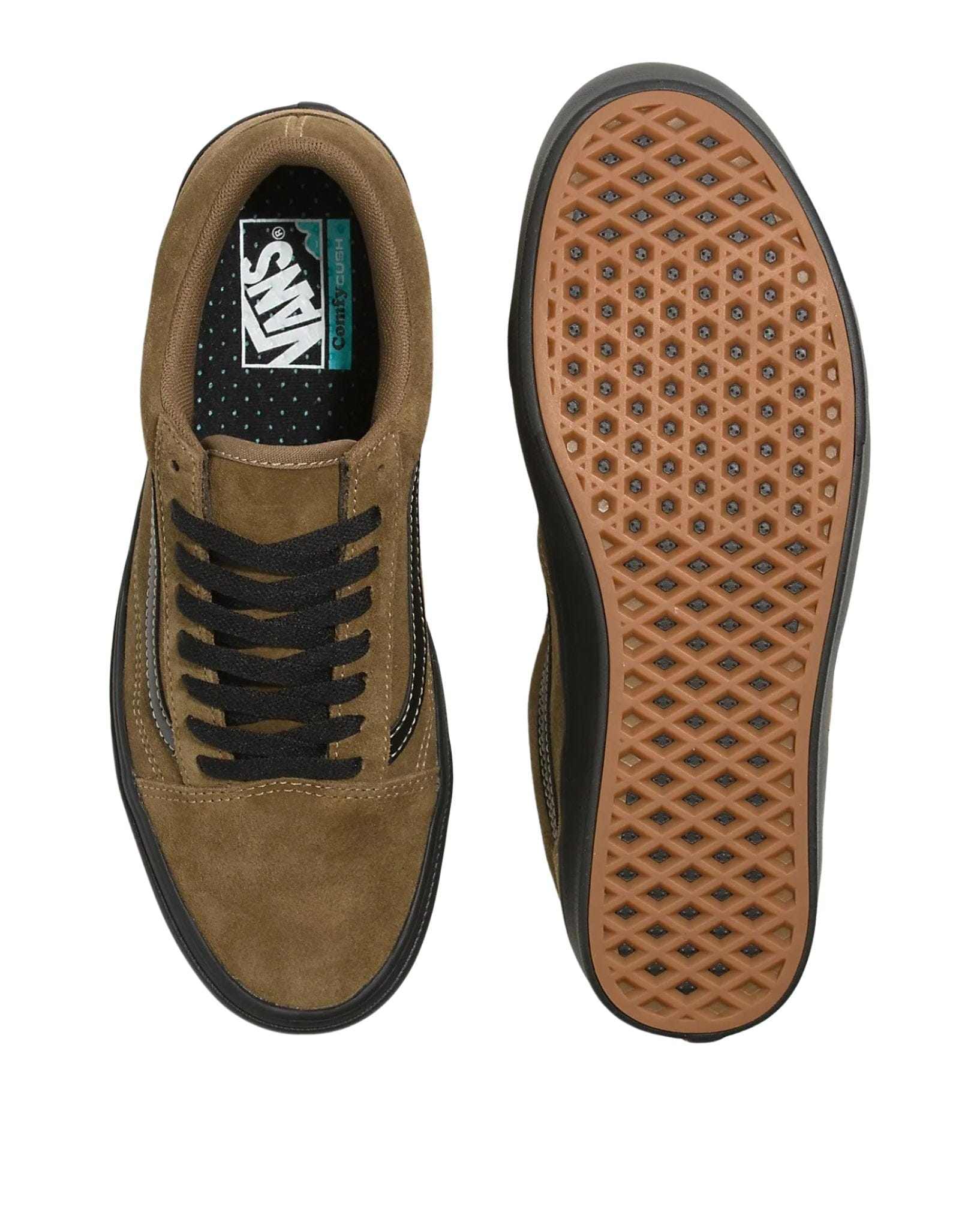 Vans Mens Comfycush Old Skool - Suede Kangaroo