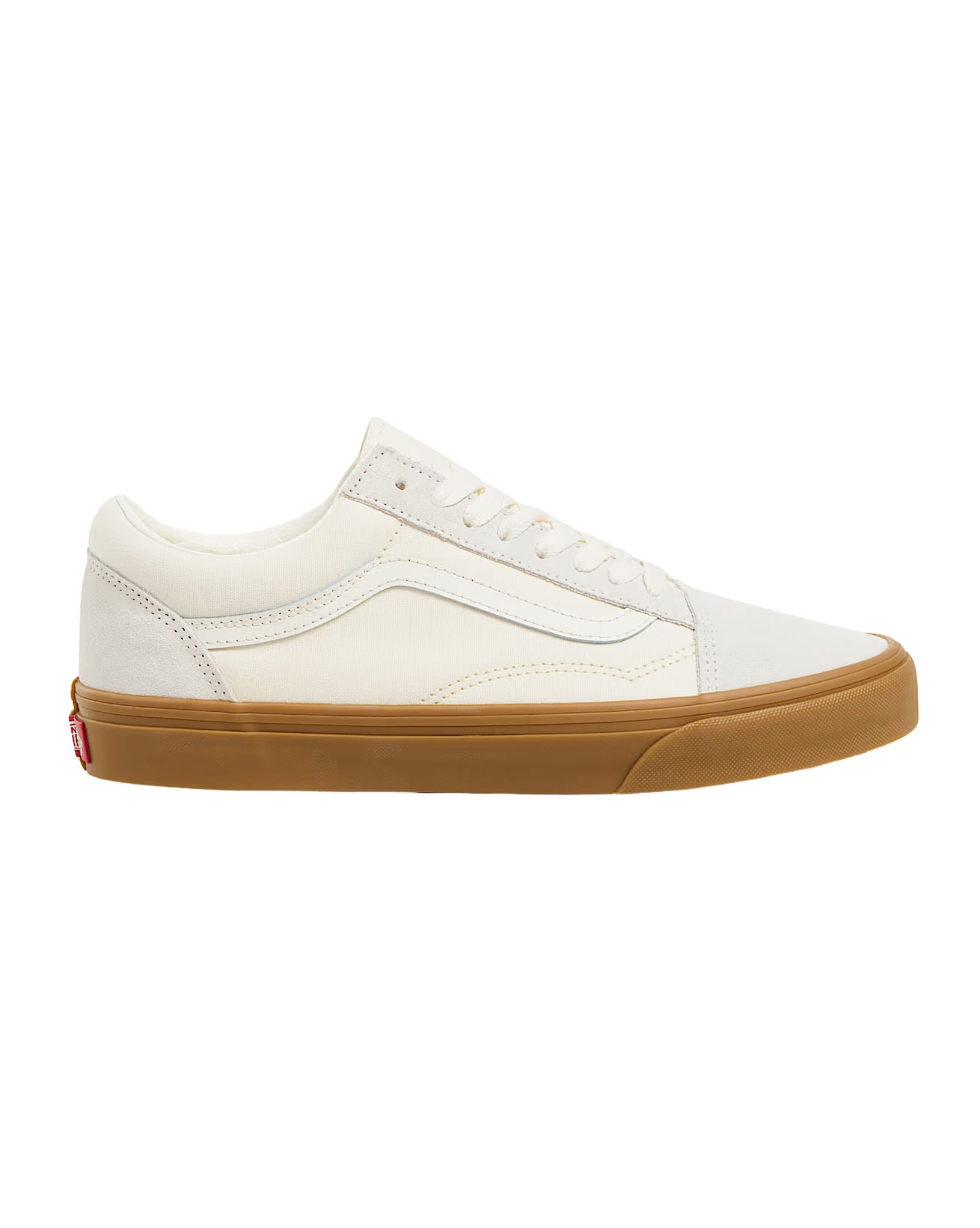 Vans Old Skool Gum Sole Canvas  - True White