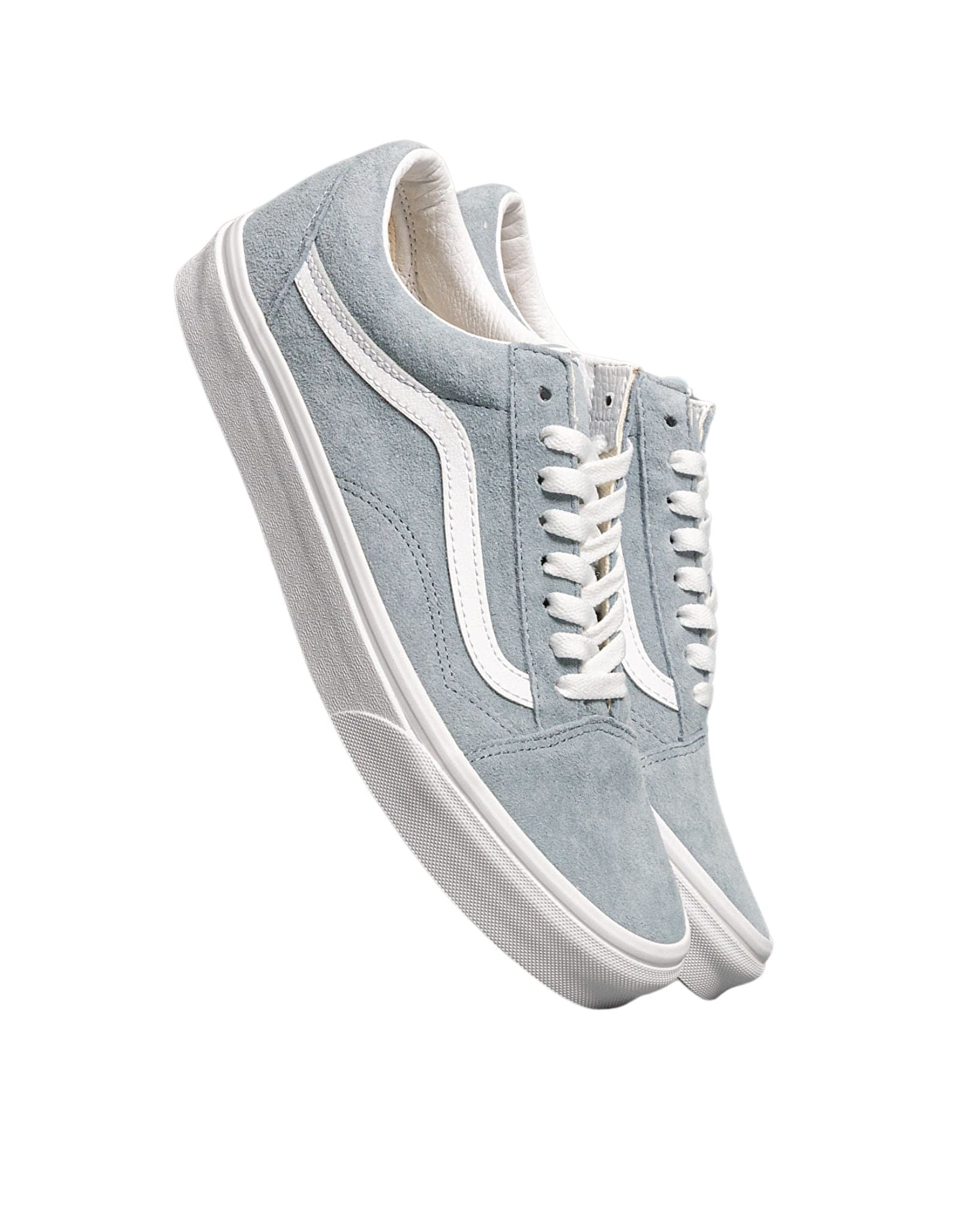 Vans Old Skool Pig Suede - Blue Fog True White