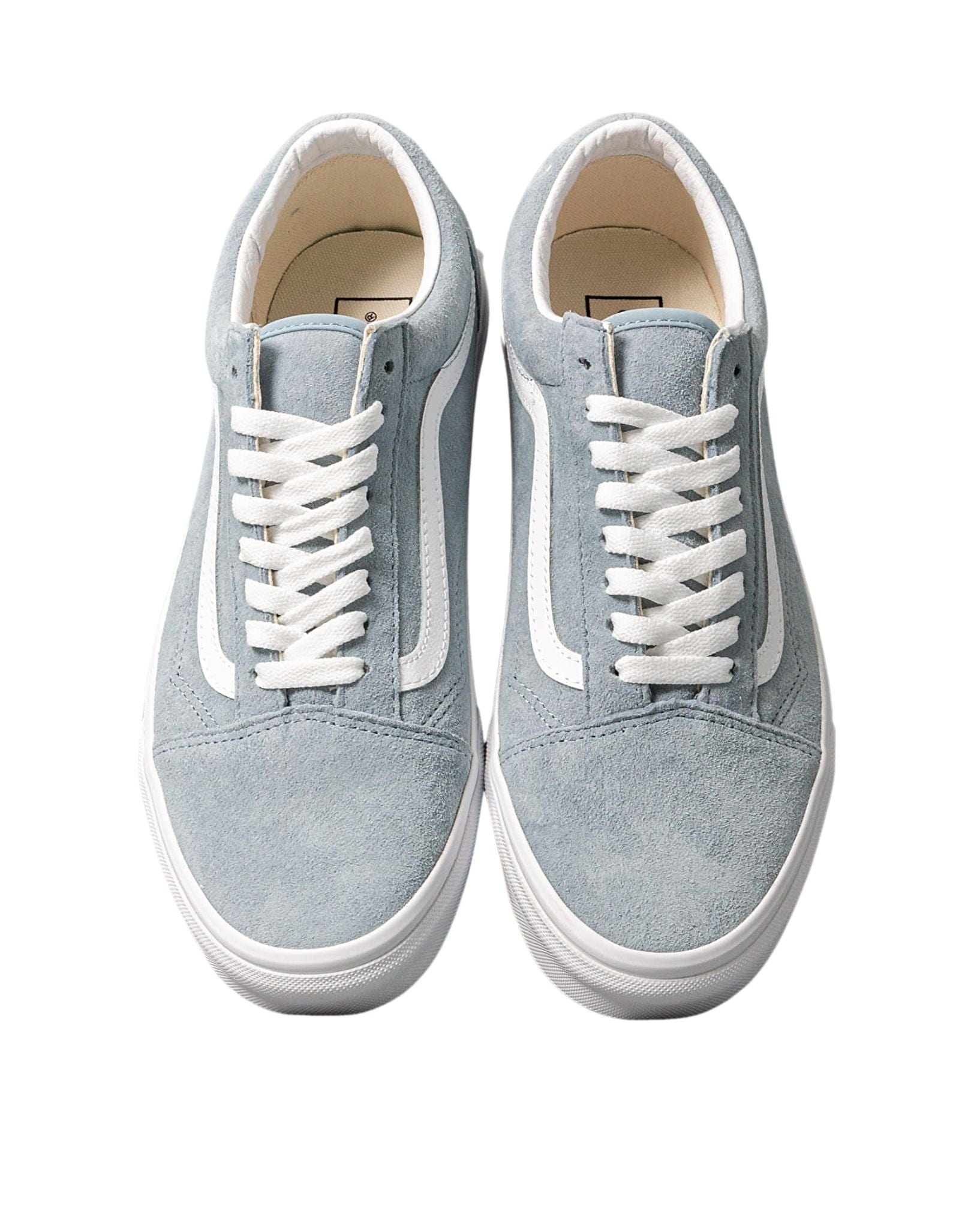 Vans Old Skool Pig Suede - Blue Fog True White